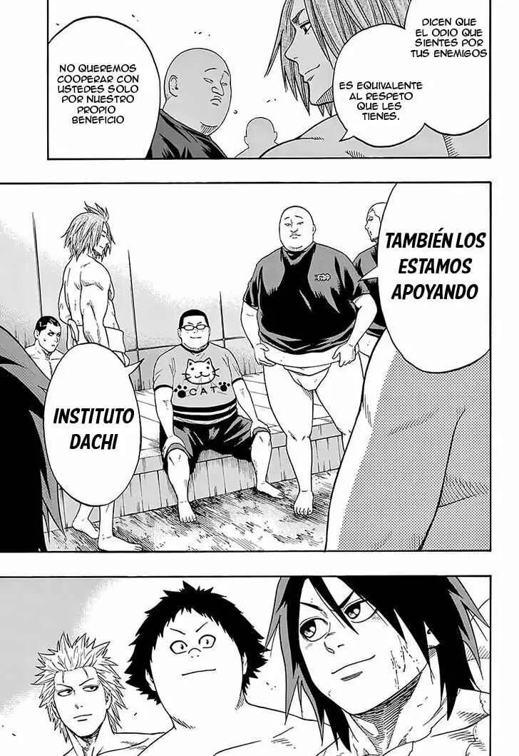 Hinomaru Sumo Capítulo 109: Los hombres que observaban desde las gradas - Page 10