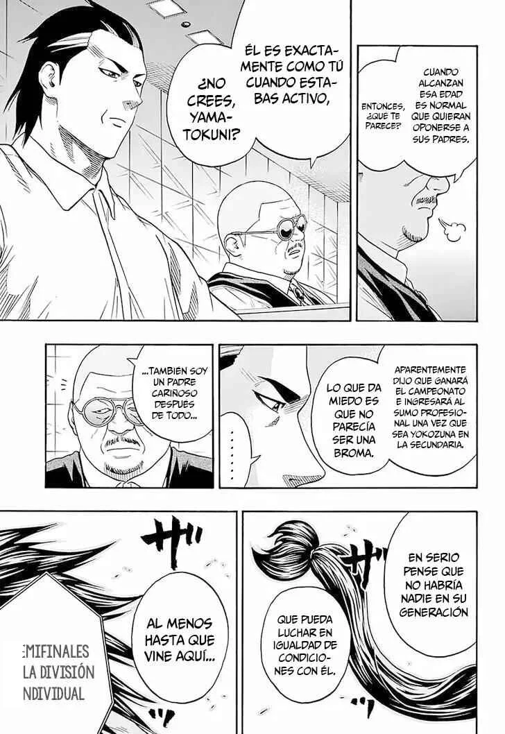 Hinomaru Sumo Capítulo 110: Doujikiri Yasutsuna Vs Kusanagi no Tsurugi - Page 3