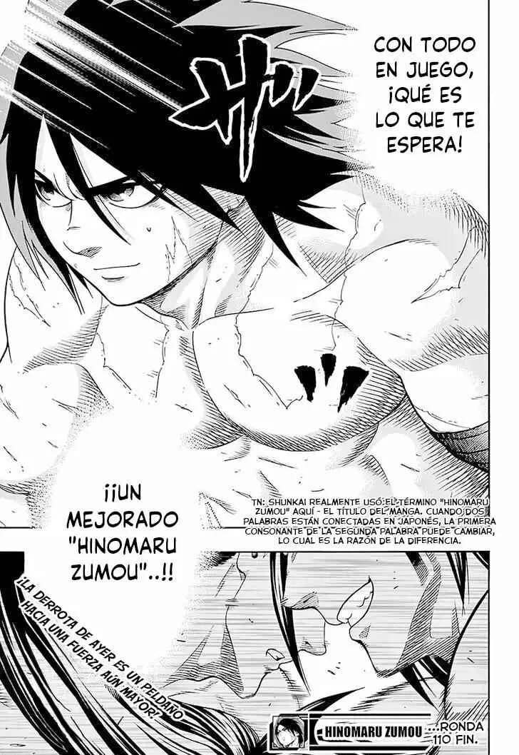 Hinomaru Sumo Capítulo 110: Doujikiri Yasutsuna Vs Kusanagi no Tsurugi - Page 16