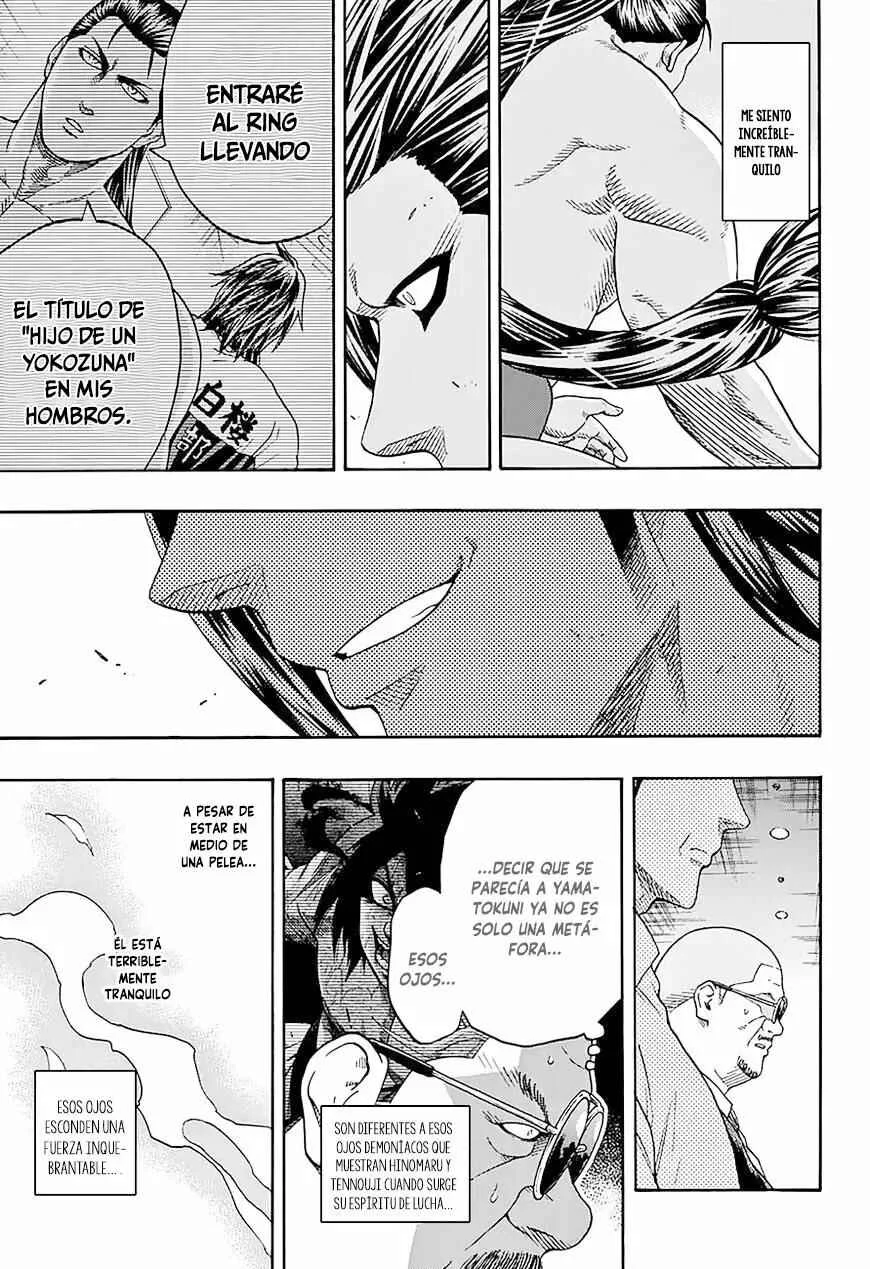 Hinomaru Sumo Capítulo 111: Doujikiri Yasutsuna Vs Kusanagi no Tsurugi 2 - Page 11