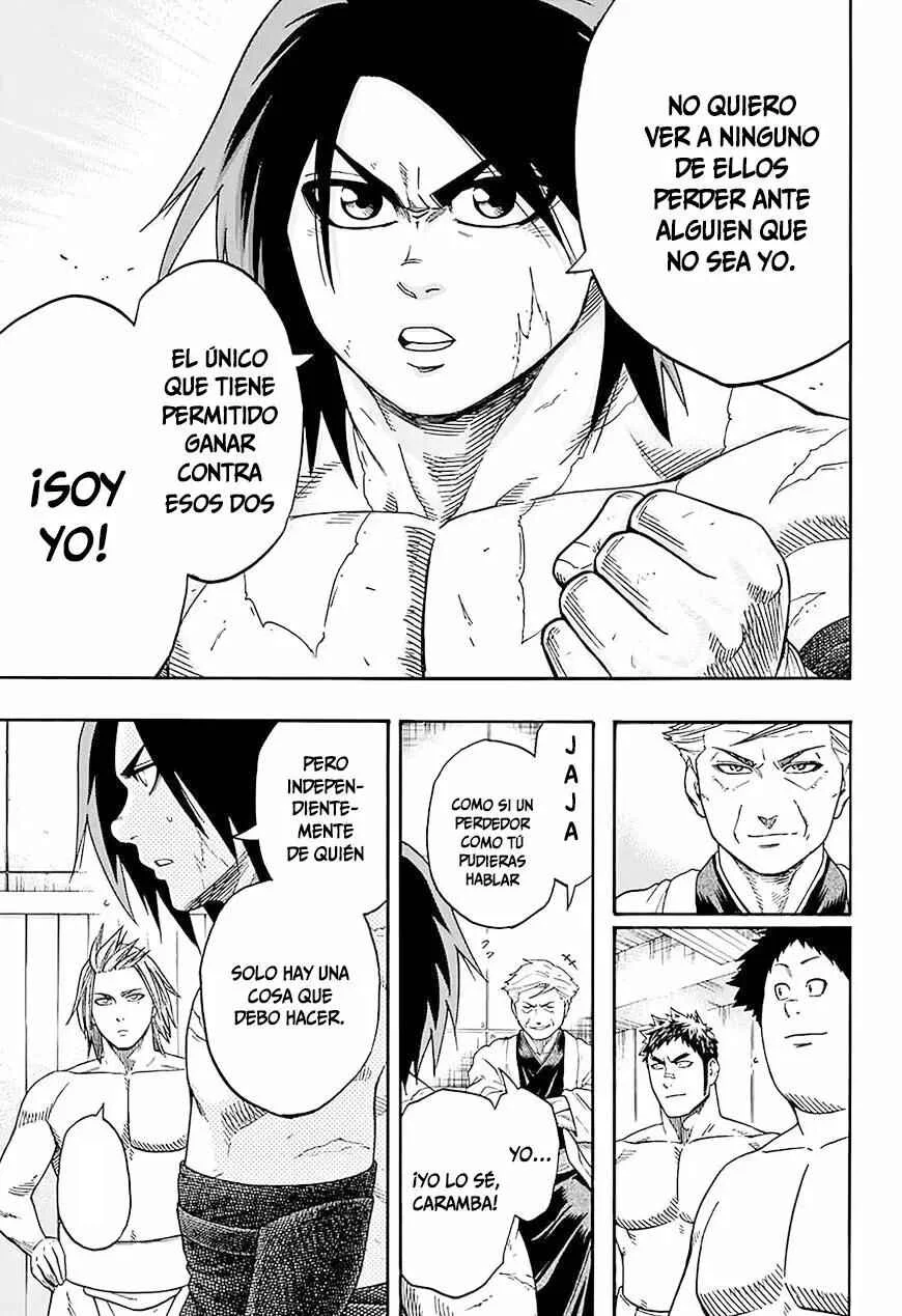 Hinomaru Sumo Capítulo 111: Doujikiri Yasutsuna Vs Kusanagi no Tsurugi 2 - Page 15