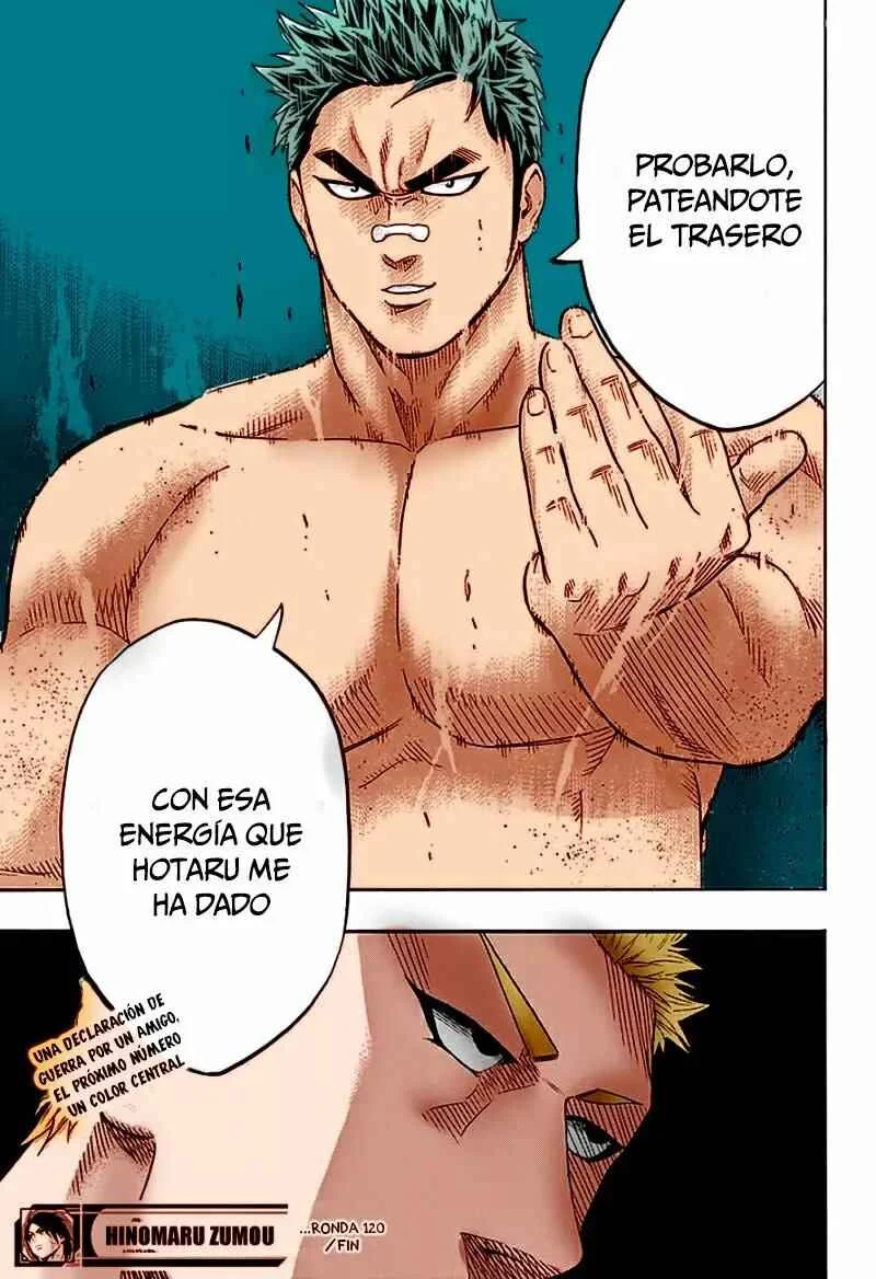 Hinomaru Sumo Capítulo 120 - Page 19