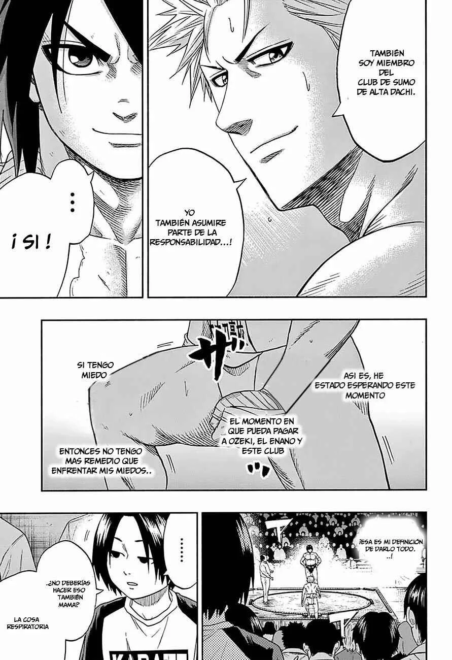 Hinomaru Sumo Capítulo 123 - Page 17