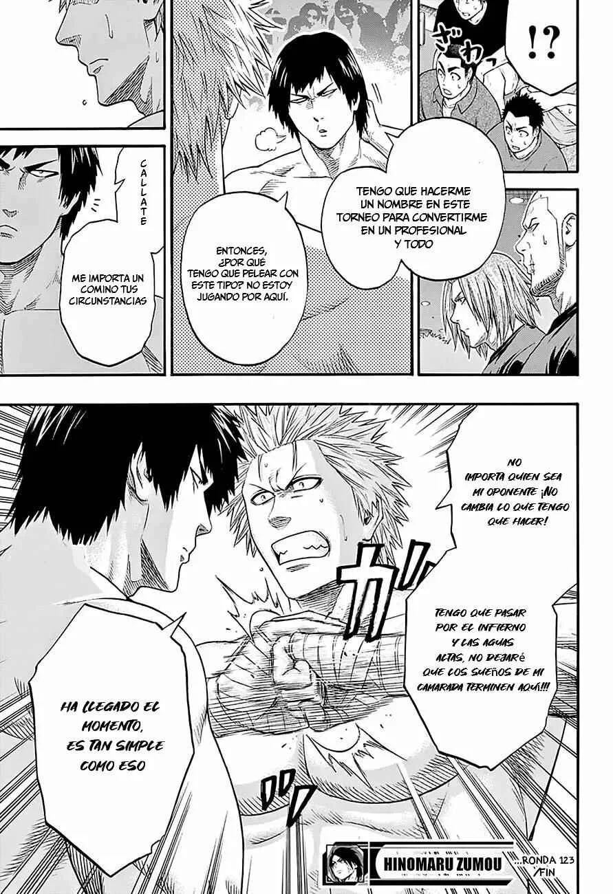 Hinomaru Sumo Capítulo 123 - Page 19