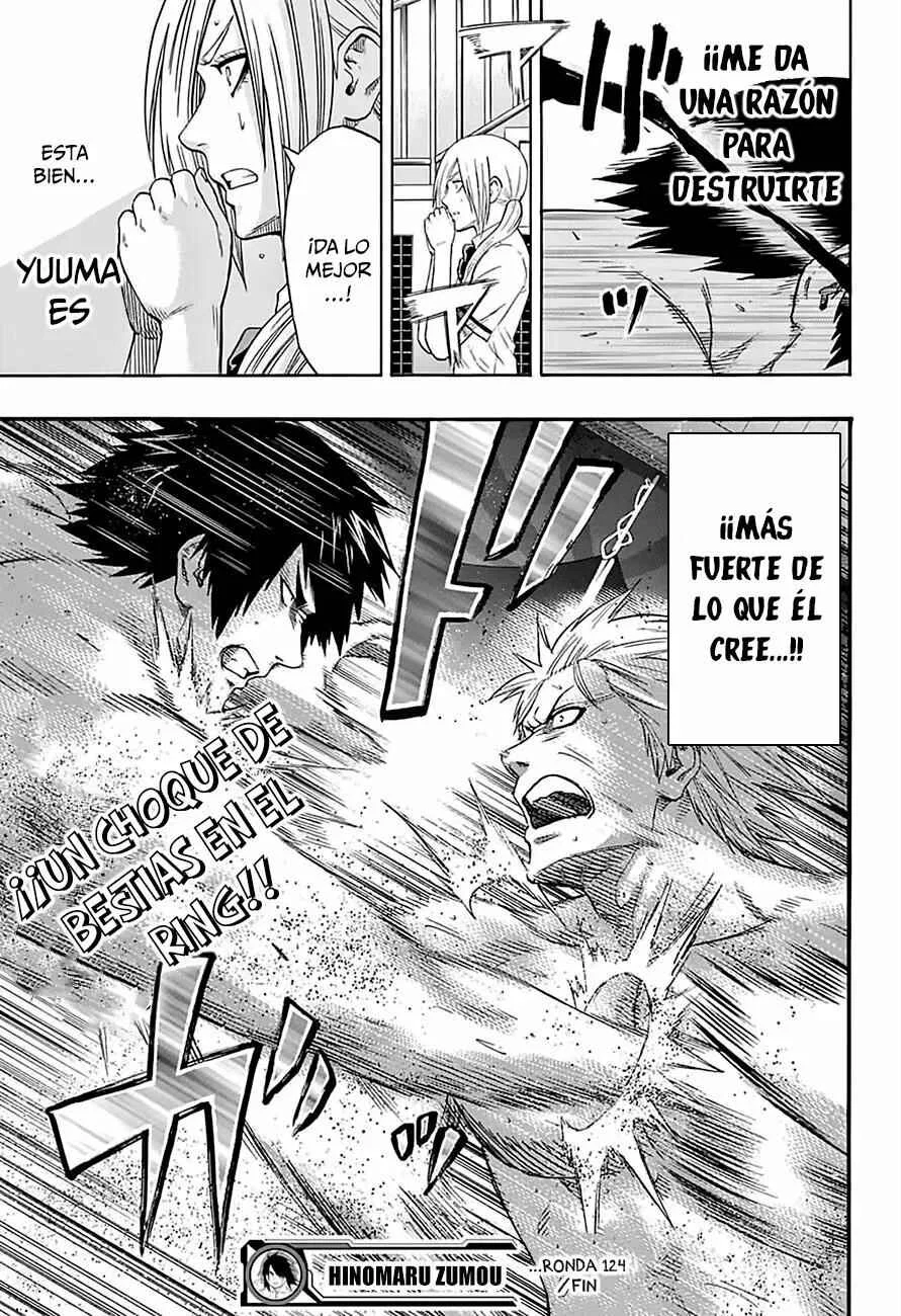 Hinomaru Sumo Capítulo 124 - Page 18