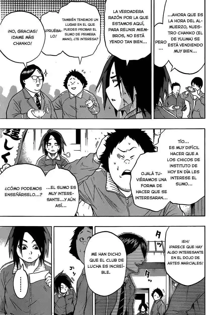 Hinomaru Sumo Capítulo 13: El Yokozuna y el campeón - Page 13