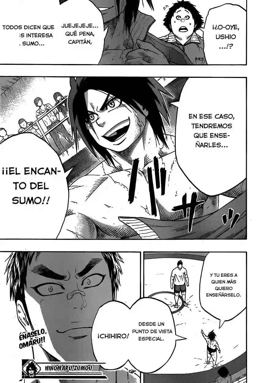 Hinomaru Sumo Capítulo 13: El Yokozuna y el campeón - Page 18