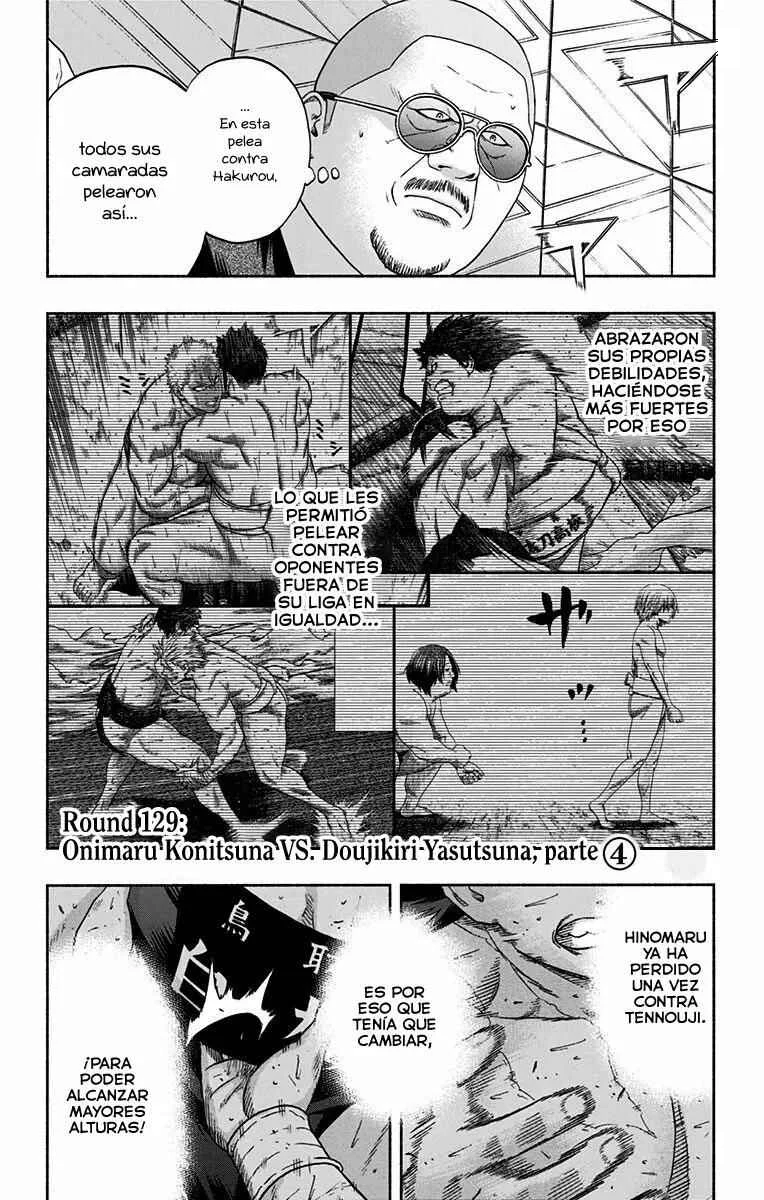Hinomaru Sumo Capítulo 130 - Page 1