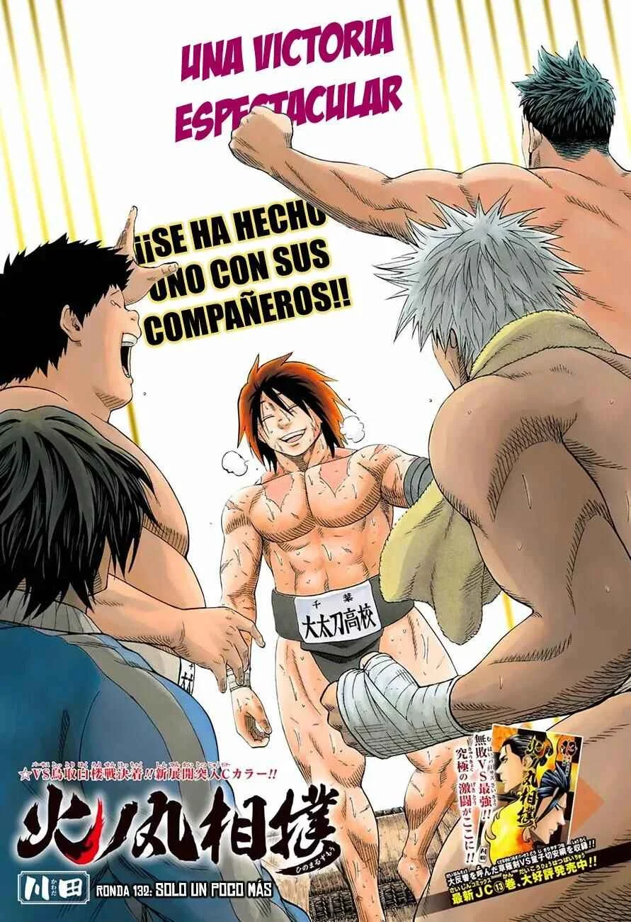 Hinomaru Sumo Capítulo 132 - Page 1