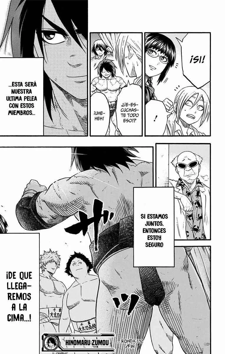 Hinomaru Sumo Capítulo 132 - Page 21
