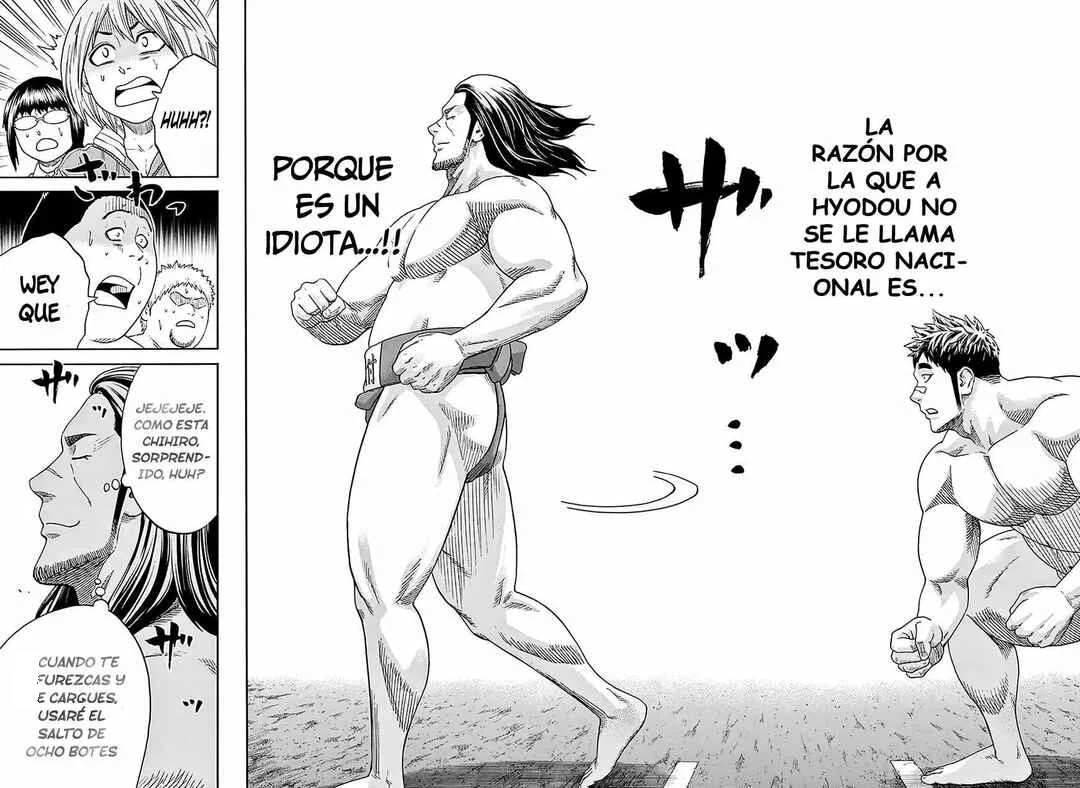 Hinomaru Sumo Capítulo 134 - Page 14