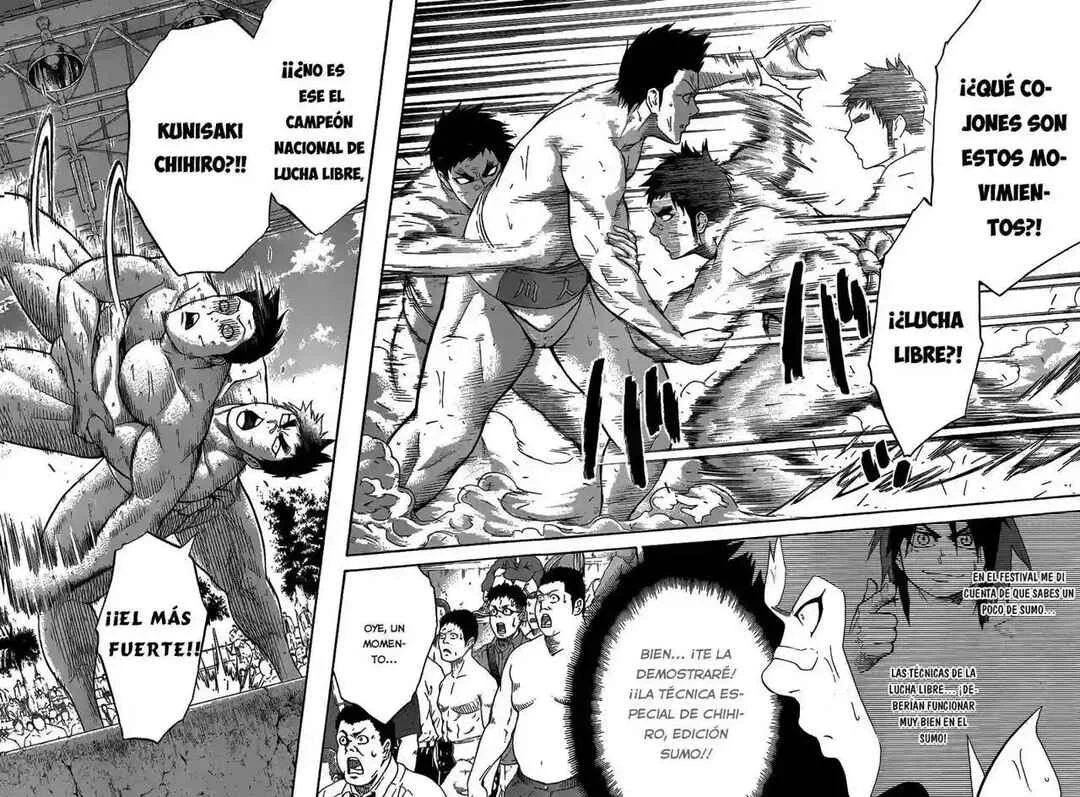 Hinomaru Sumo Capítulo 18: El comienzo del torneo de Kanto - Page 10