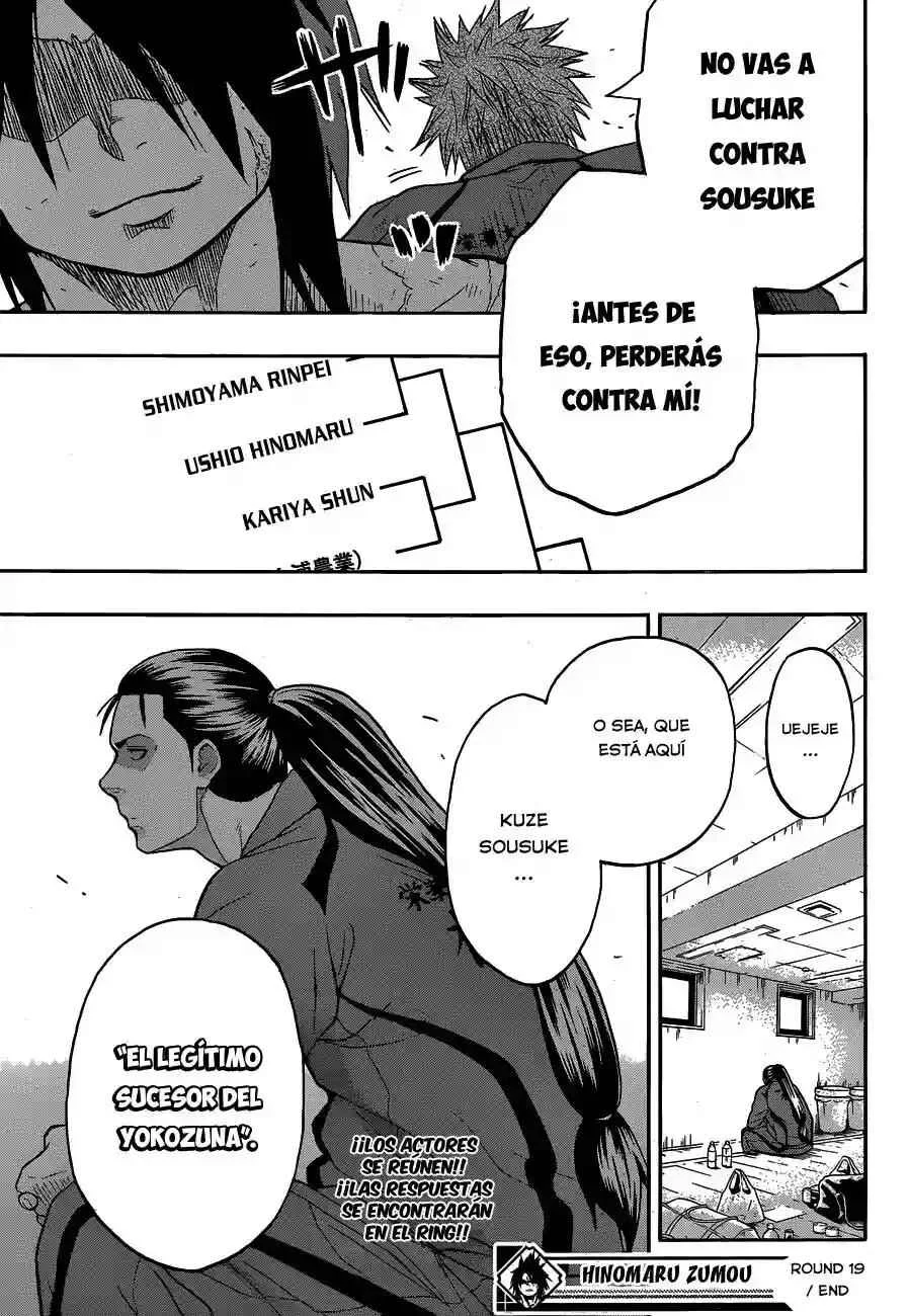 Hinomaru Sumo Capítulo 19: El asesino del Onimaru - Page 18