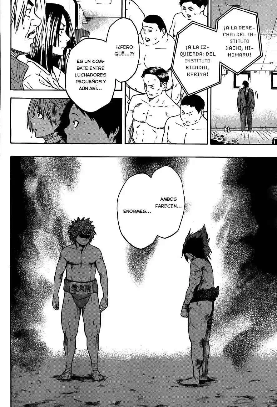 Hinomaru Sumo Capítulo 20: Los dos hombres de baja estatura y sus respuestas - Page 15