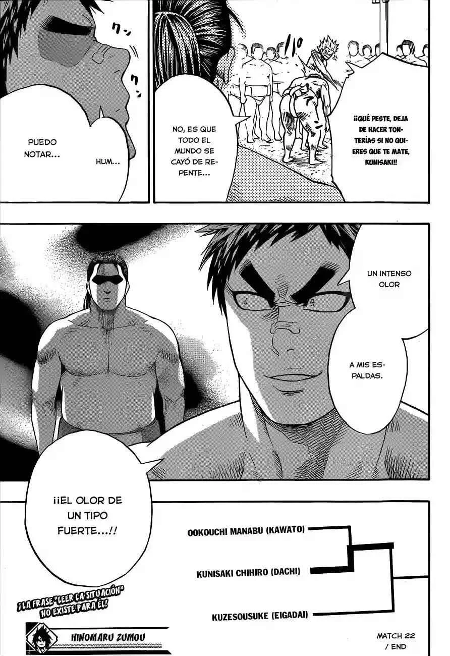 Hinomaru Sumo Capítulo 22: Haciendo que la sangre se caliente - Page 20