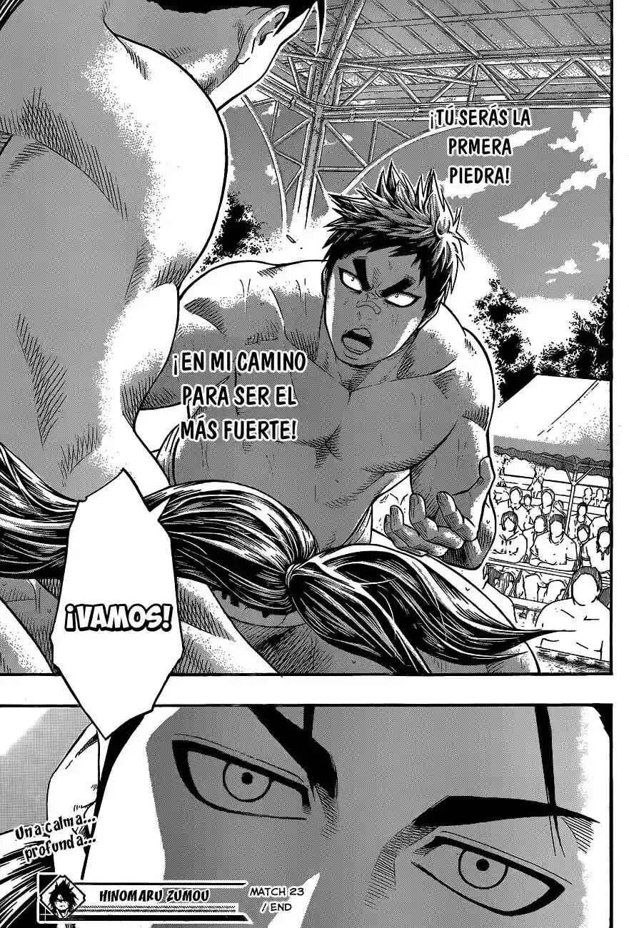 Hinomaru Sumo Capítulo 23: El hijo del yokozuna - Page 18