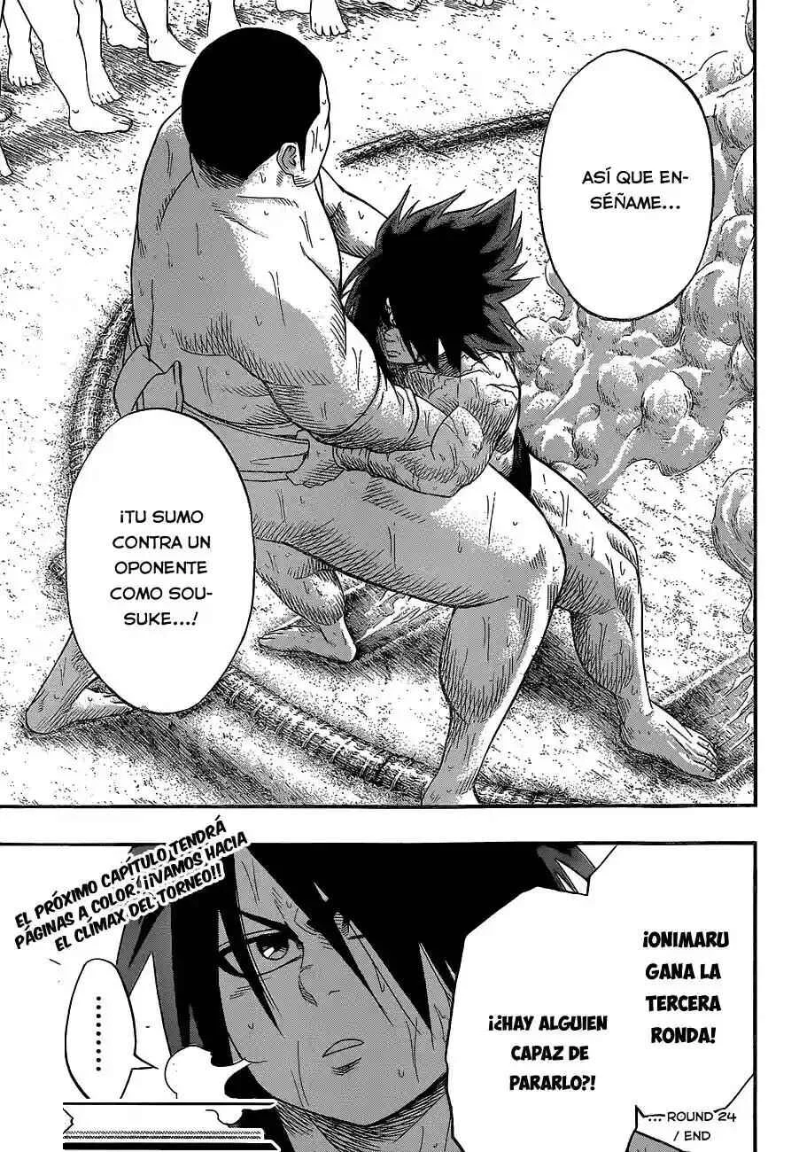 Hinomaru Sumo Capítulo 24: La llegada - Page 17