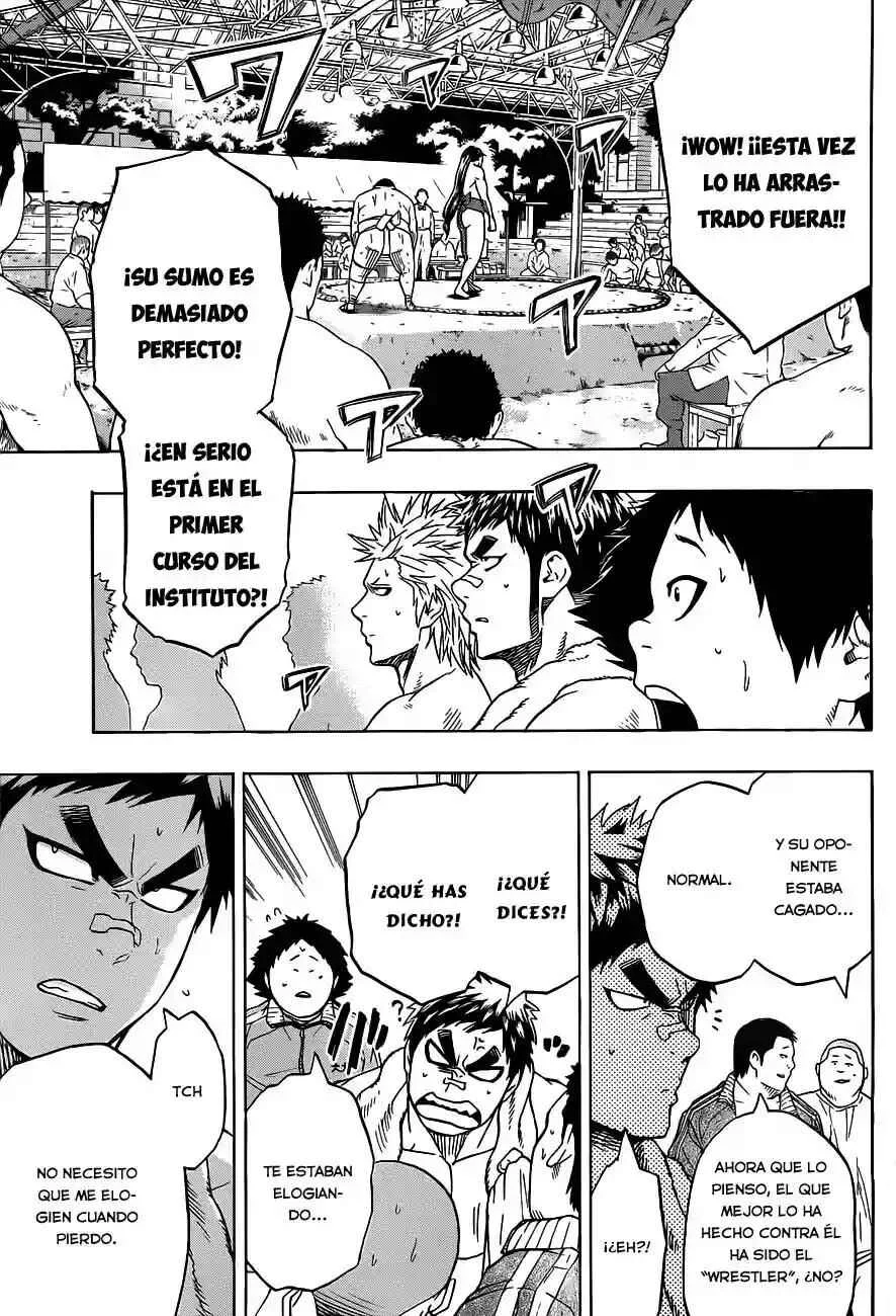 Hinomaru Sumo Capítulo 25: El gran admirado Yokozuna - Page 7