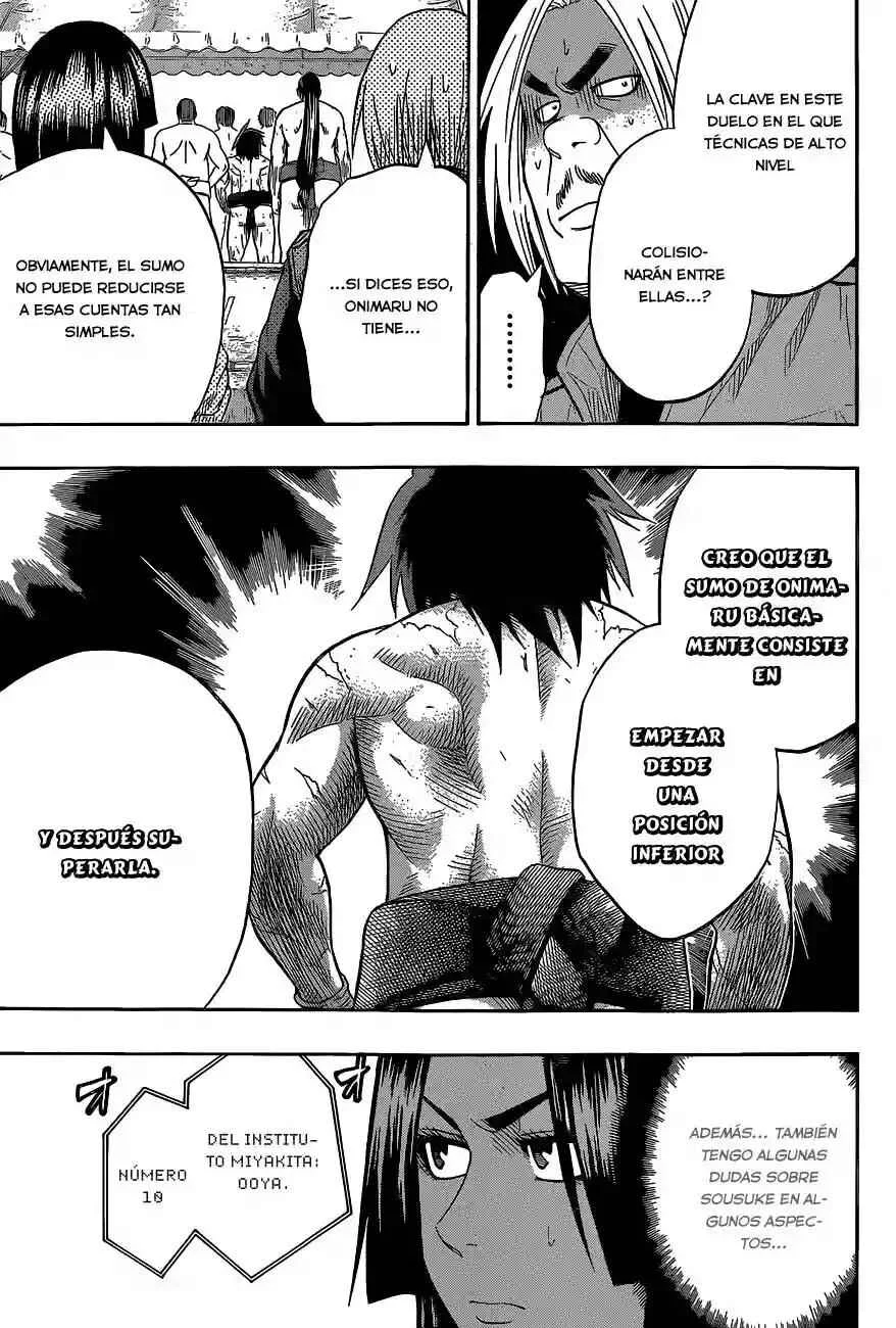 Hinomaru Sumo Capítulo 28: Una pregunta estúpida - Page 7