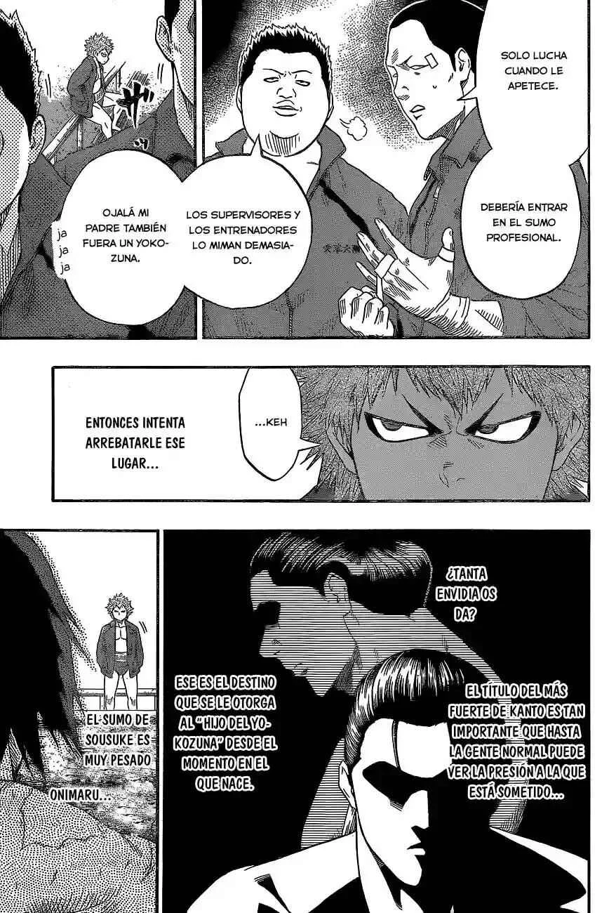 Hinomaru Sumo Capítulo 29: Onimaru Kunitsuna VS Kuranagi no Tsurugi - Page 5