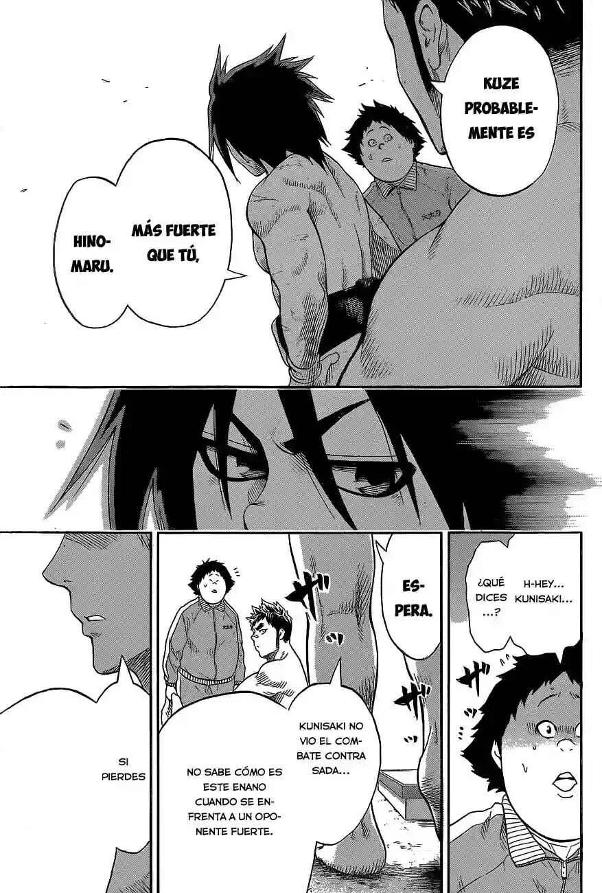 Hinomaru Sumo Capítulo 29: Onimaru Kunitsuna VS Kuranagi no Tsurugi - Page 7