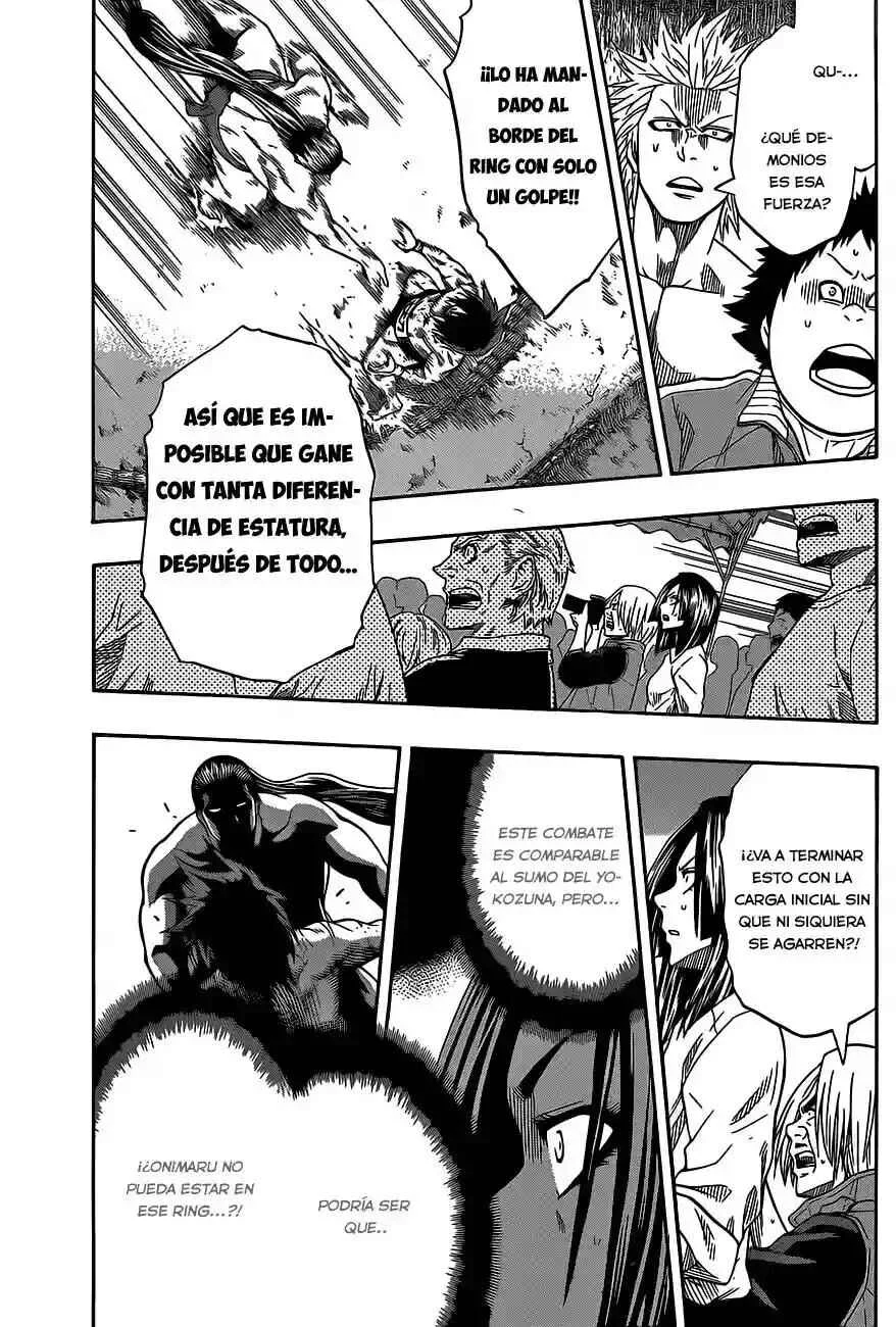 Hinomaru Sumo Capítulo 30: Onimaru Kunitsuna VS Kusanagi no Tsurugi 2 - Page 3
