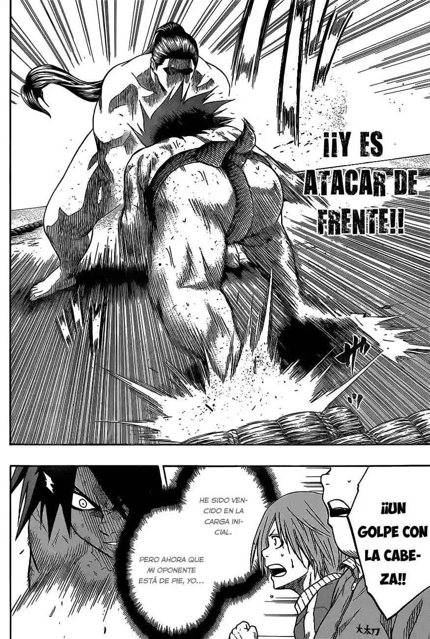 Hinomaru Sumo Capítulo 30: Onimaru Kunitsuna VS Kusanagi no Tsurugi 2 - Page 6