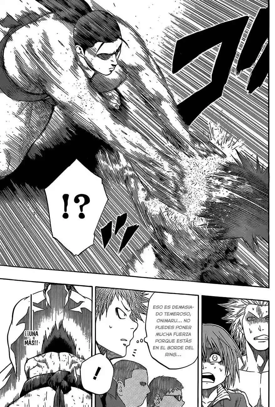 Hinomaru Sumo Capítulo 30: Onimaru Kunitsuna VS Kusanagi no Tsurugi 2 - Page 7