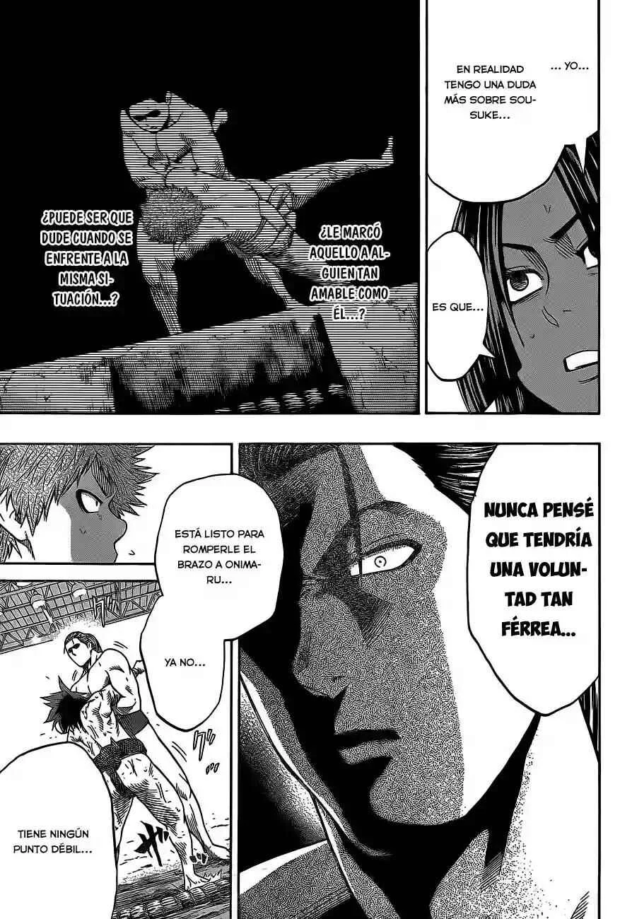Hinomaru Sumo Capítulo 30: Onimaru Kunitsuna VS Kusanagi no Tsurugi 2 - Page 10