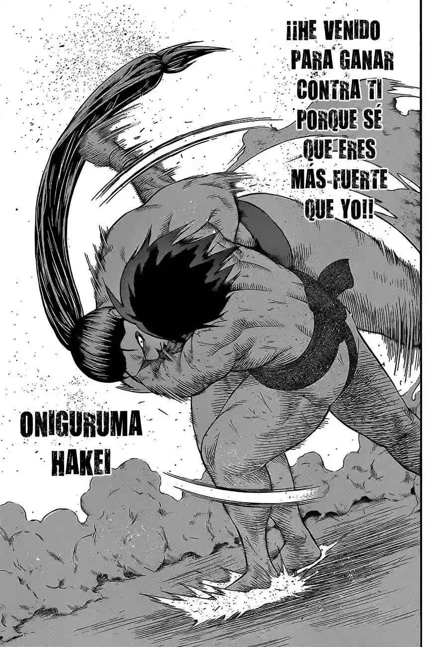 Hinomaru Sumo Capítulo 30: Onimaru Kunitsuna VS Kusanagi no Tsurugi 2 - Page 12