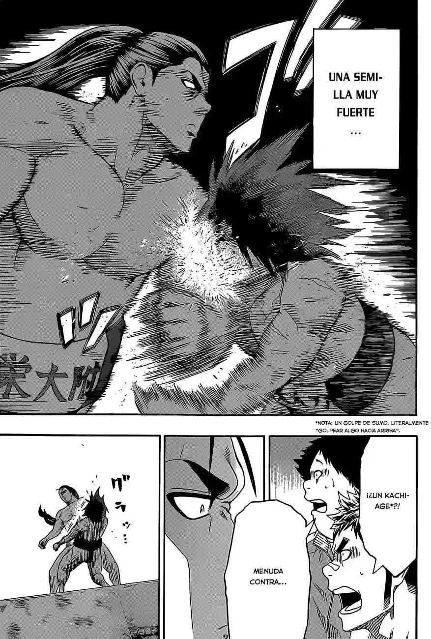 Hinomaru Sumo Capítulo 30: Onimaru Kunitsuna VS Kusanagi no Tsurugi 2 - Page 16