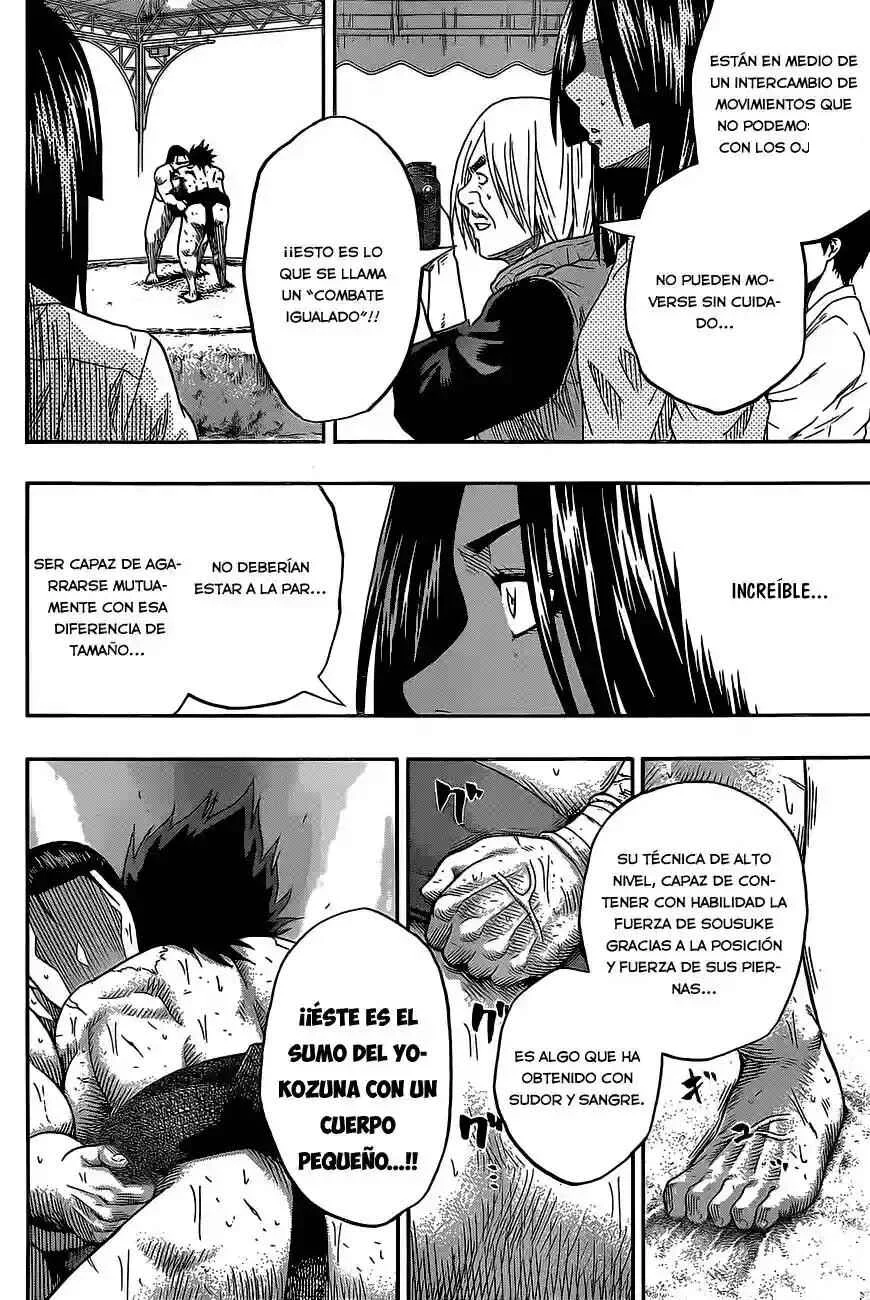 Hinomaru Sumo Capítulo 30: Onimaru Kunitsuna VS Kusanagi no Tsurugi 2 - Page 20