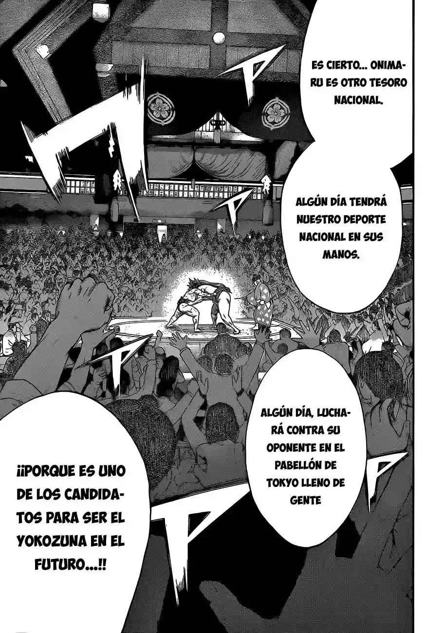 Hinomaru Sumo Capítulo 30: Onimaru Kunitsuna VS Kusanagi no Tsurugi 2 - Page 23