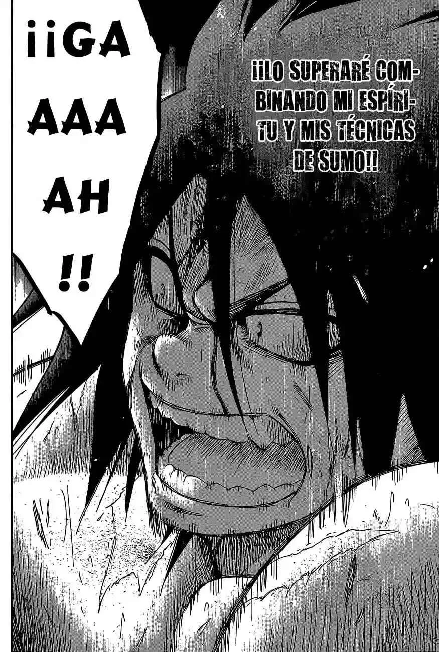 Hinomaru Sumo Capítulo 30: Onimaru Kunitsuna VS Kusanagi no Tsurugi 2 - Page 26