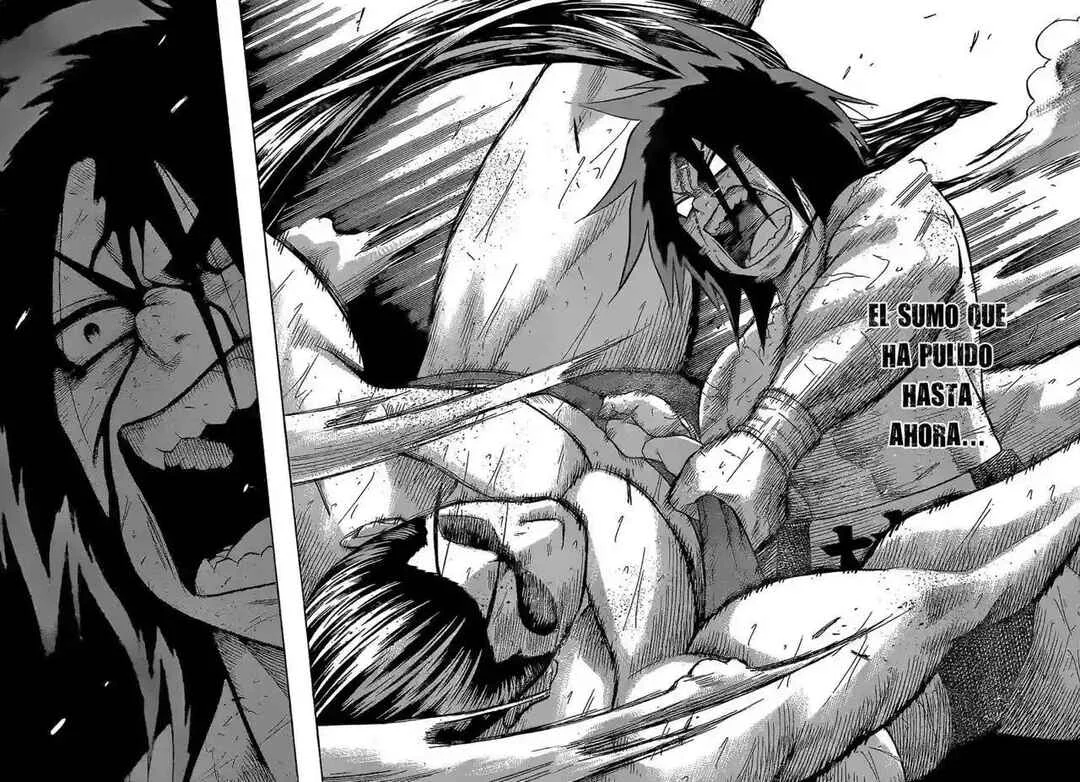 Hinomaru Sumo Capítulo 31: Onimaru Kunitsuna vs  Kusanagi no Tsurugi 3 - Page 4