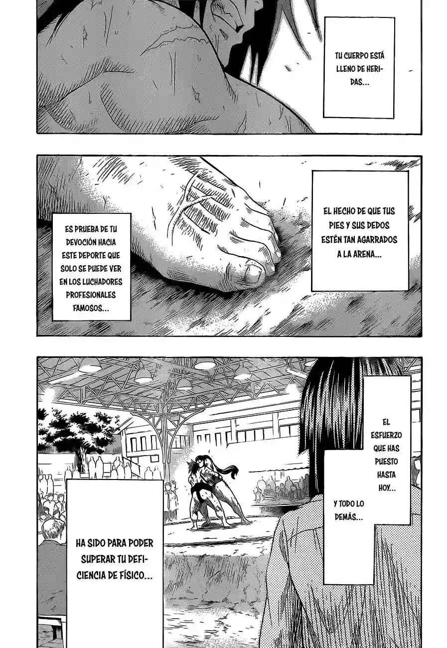Hinomaru Sumo Capítulo 31: Onimaru Kunitsuna vs  Kusanagi no Tsurugi 3 - Page 9
