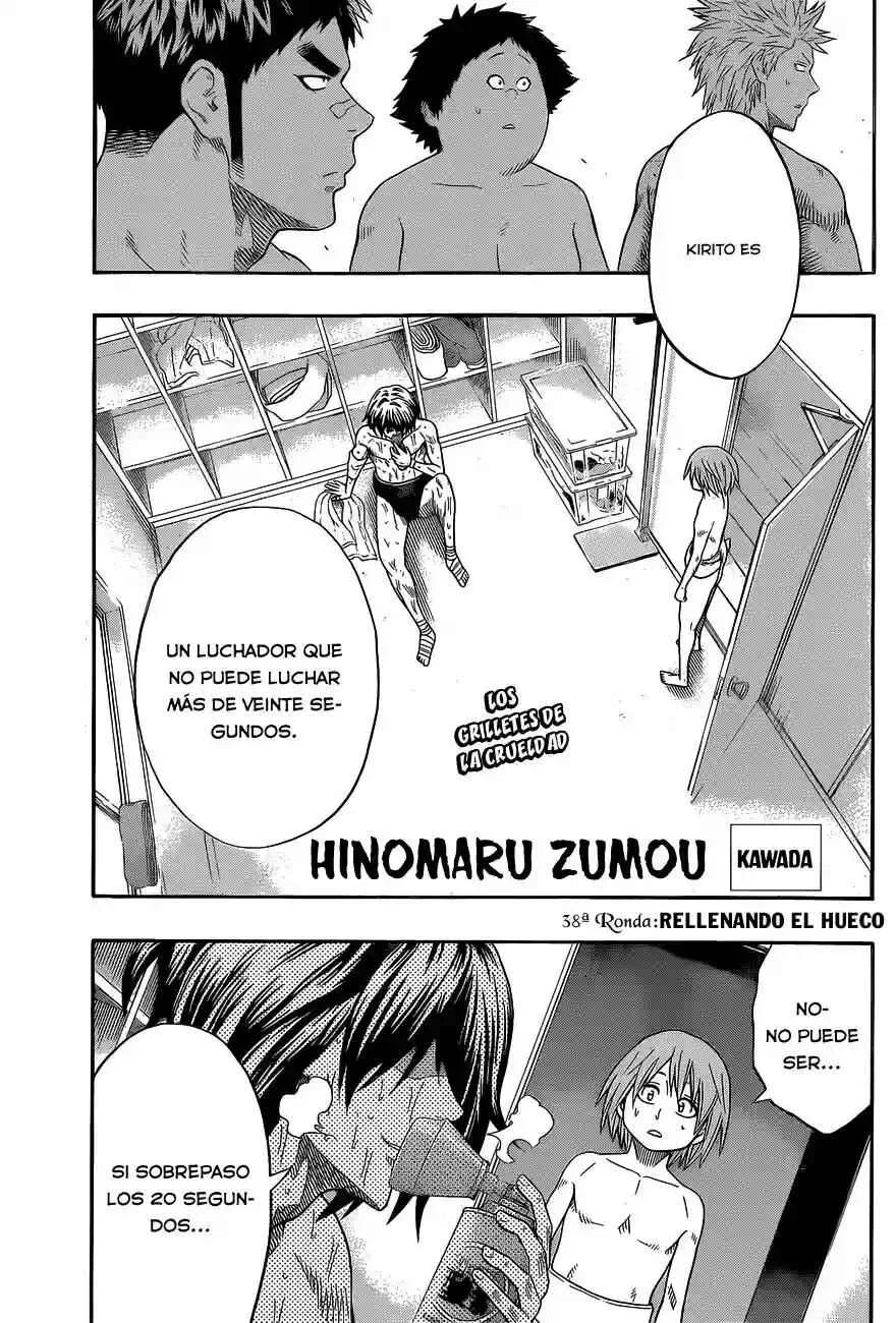 Hinomaru Sumo Capítulo 38: Rellenando el hueco - Page 3