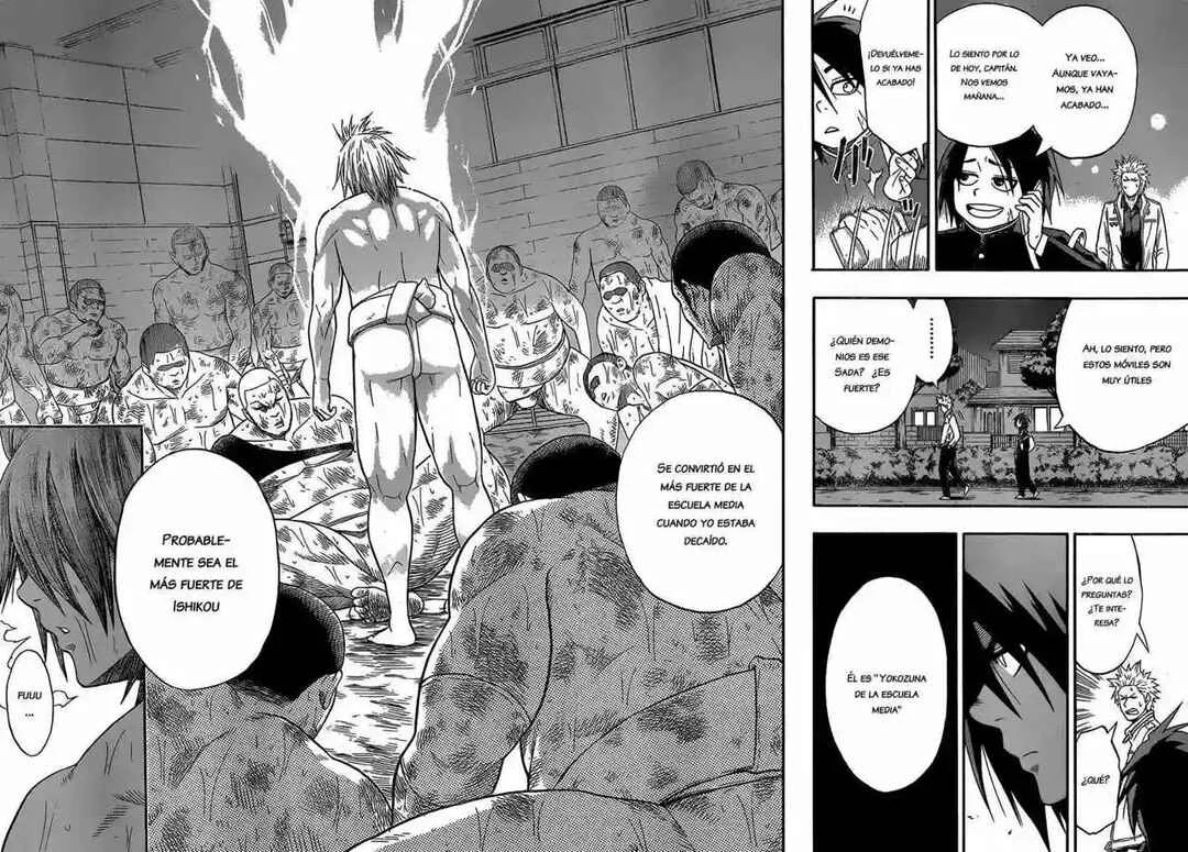 Hinomaru Sumo Capítulo 4: El Club de Sumo de la Secundaria Oodachi - Page 7