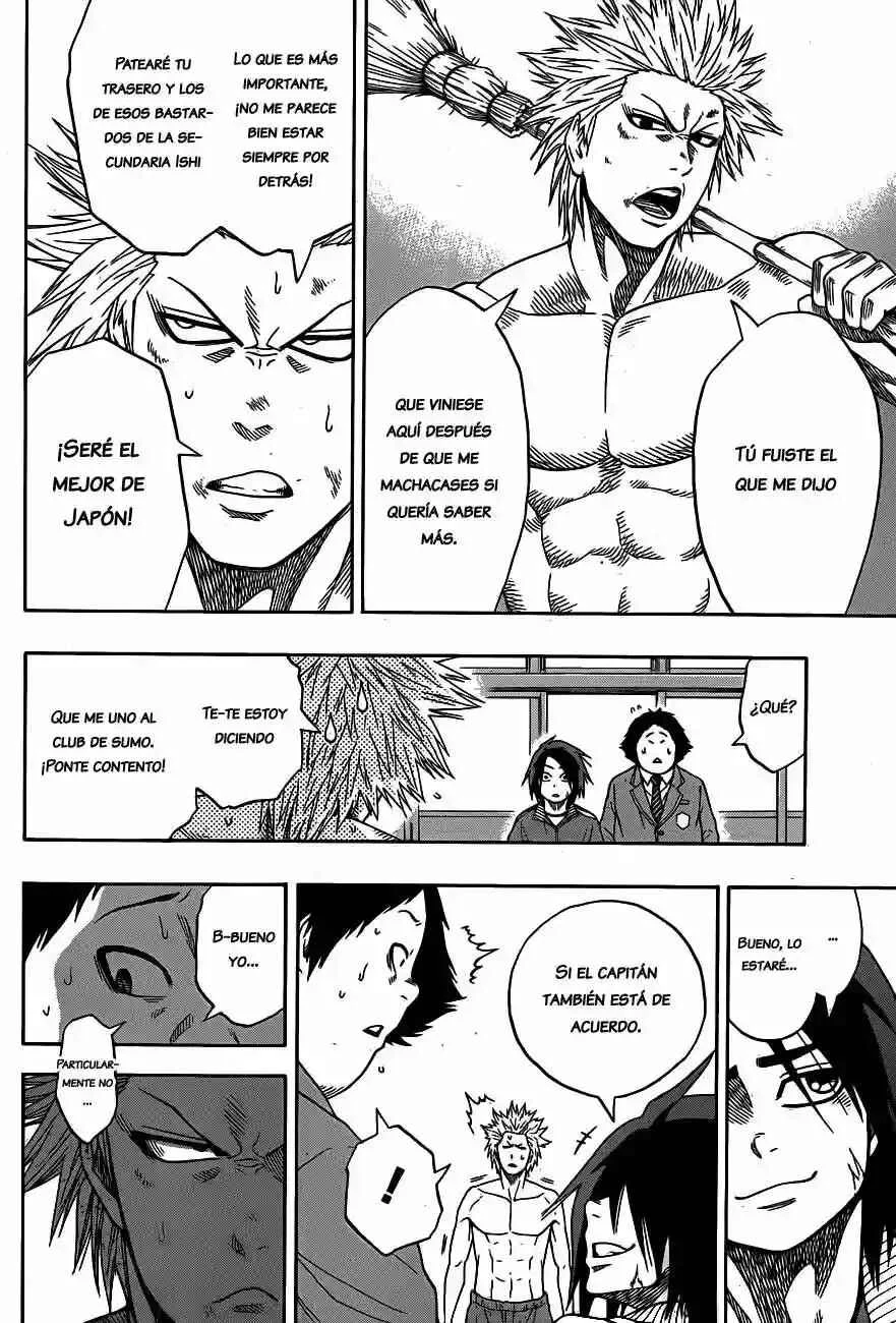 Hinomaru Sumo Capítulo 4: El Club de Sumo de la Secundaria Oodachi - Page 16
