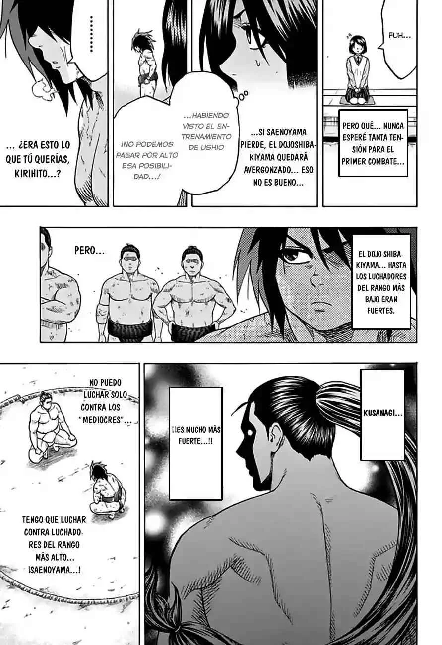 Hinomaru Sumo Capítulo 42: Tomar a la ligera - Page 14