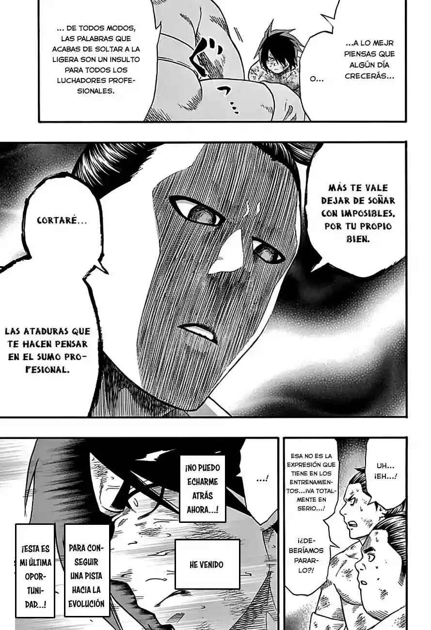 Hinomaru Sumo Capítulo 43: Agua y llamas - Page 9