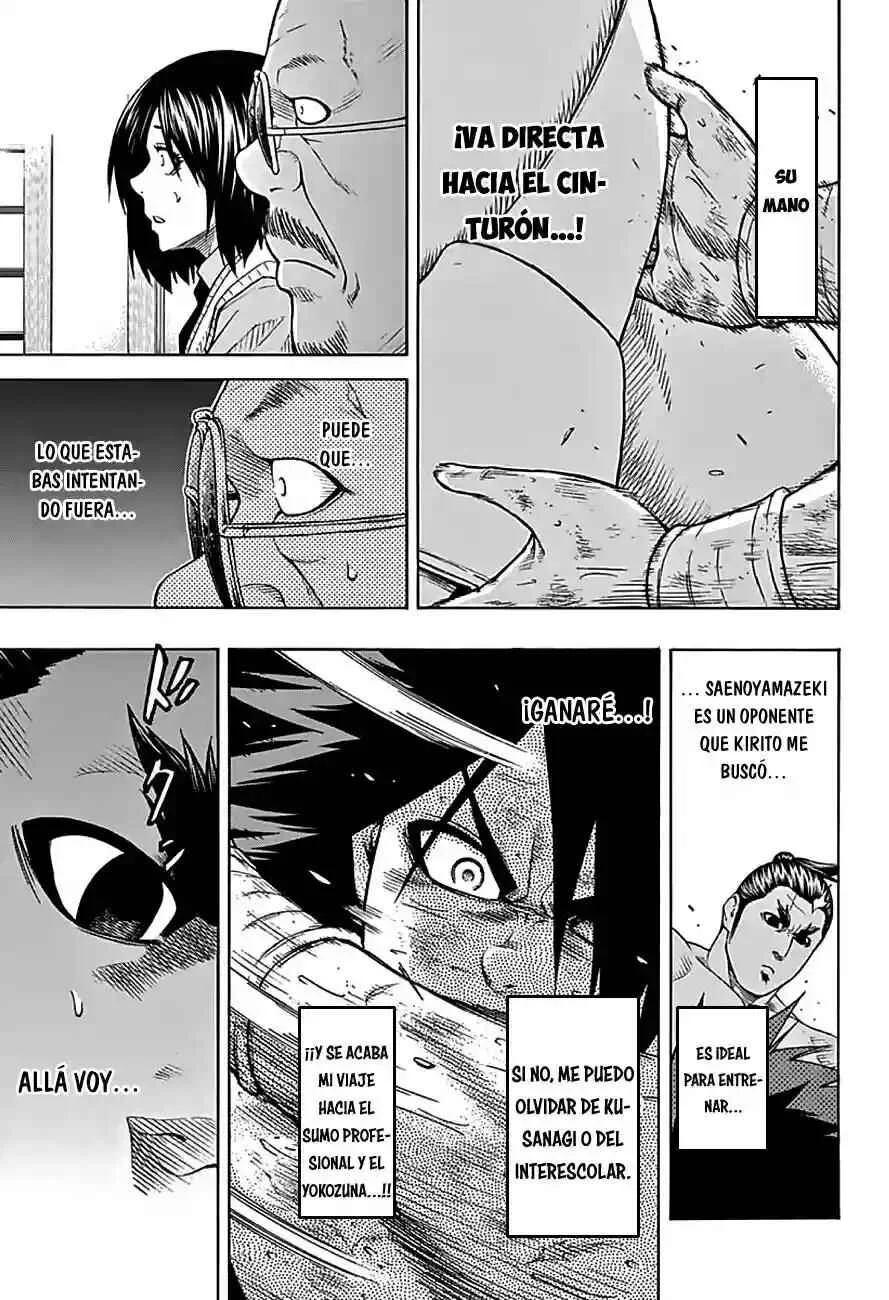Hinomaru Sumo Capítulo 43: Agua y llamas - Page 13