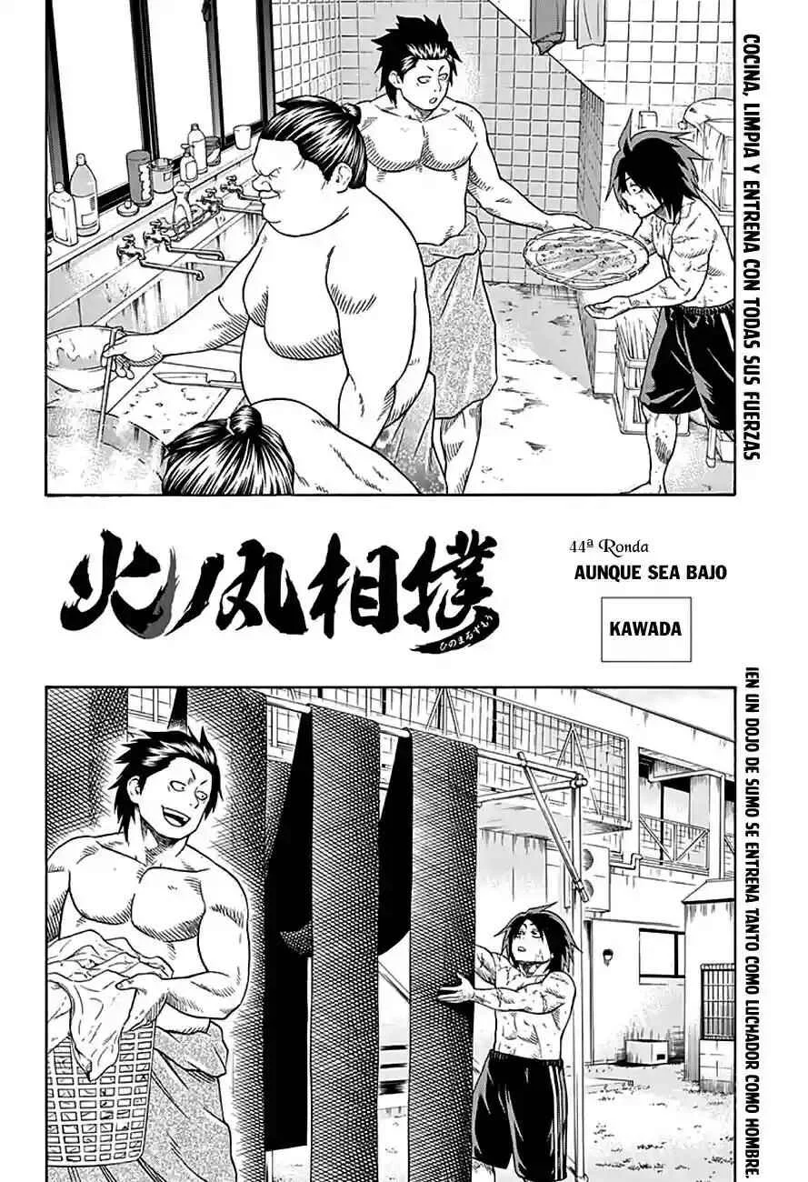 Hinomaru Sumo Capítulo 44: aunque sea bajo - Page 2