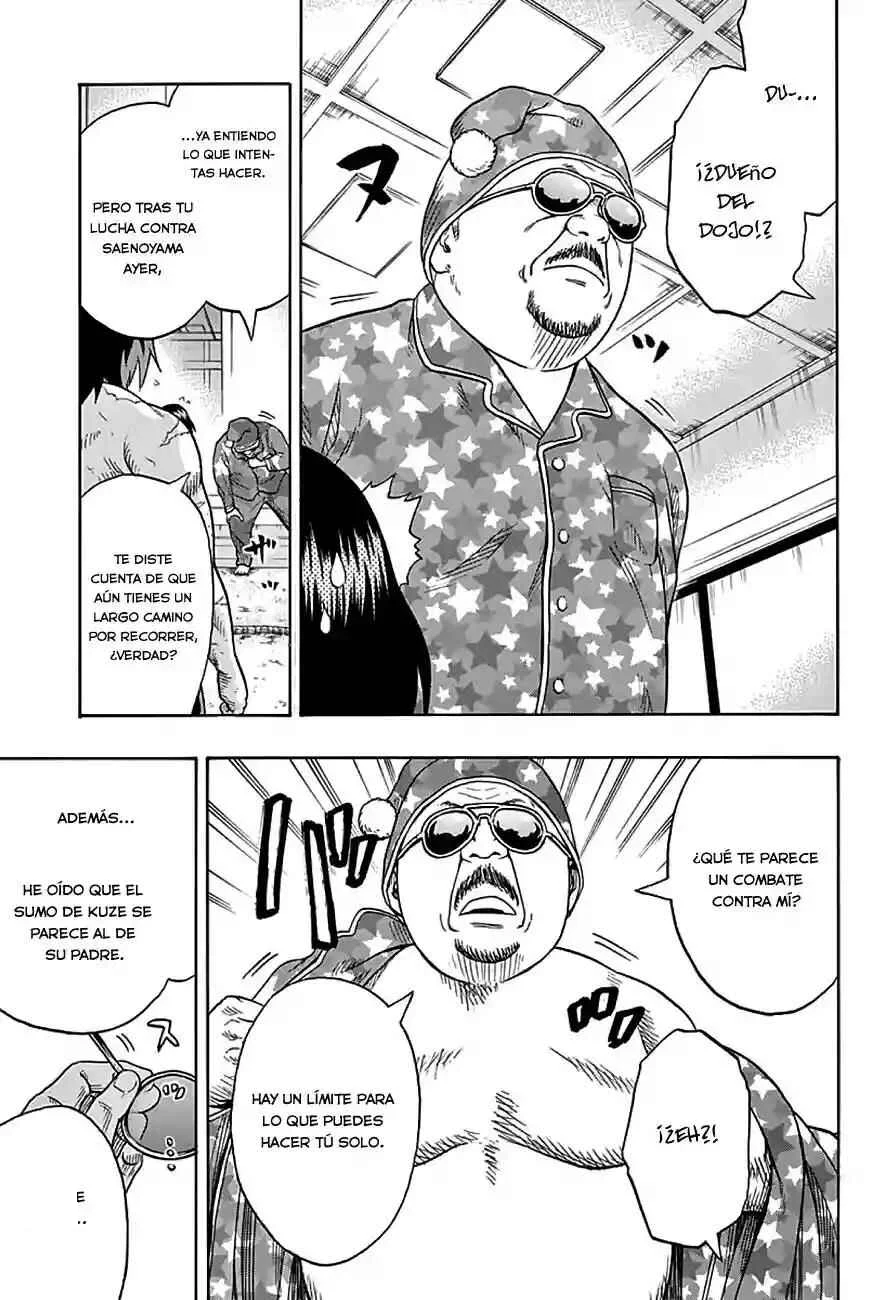 Hinomaru Sumo Capítulo 44: aunque sea bajo - Page 15