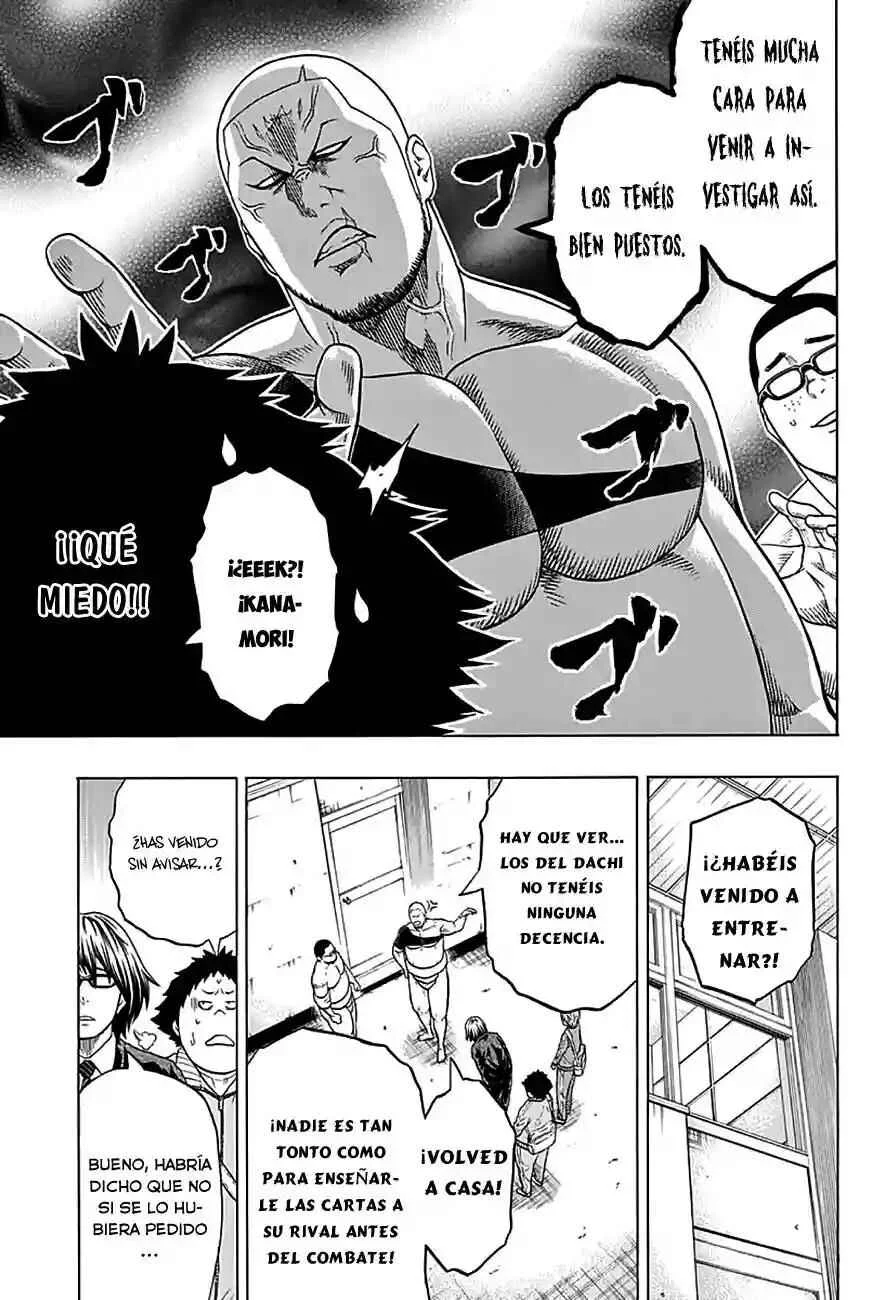Hinomaru Sumo Capítulo 45: No es el momento para ponerse nervioso - Page 11