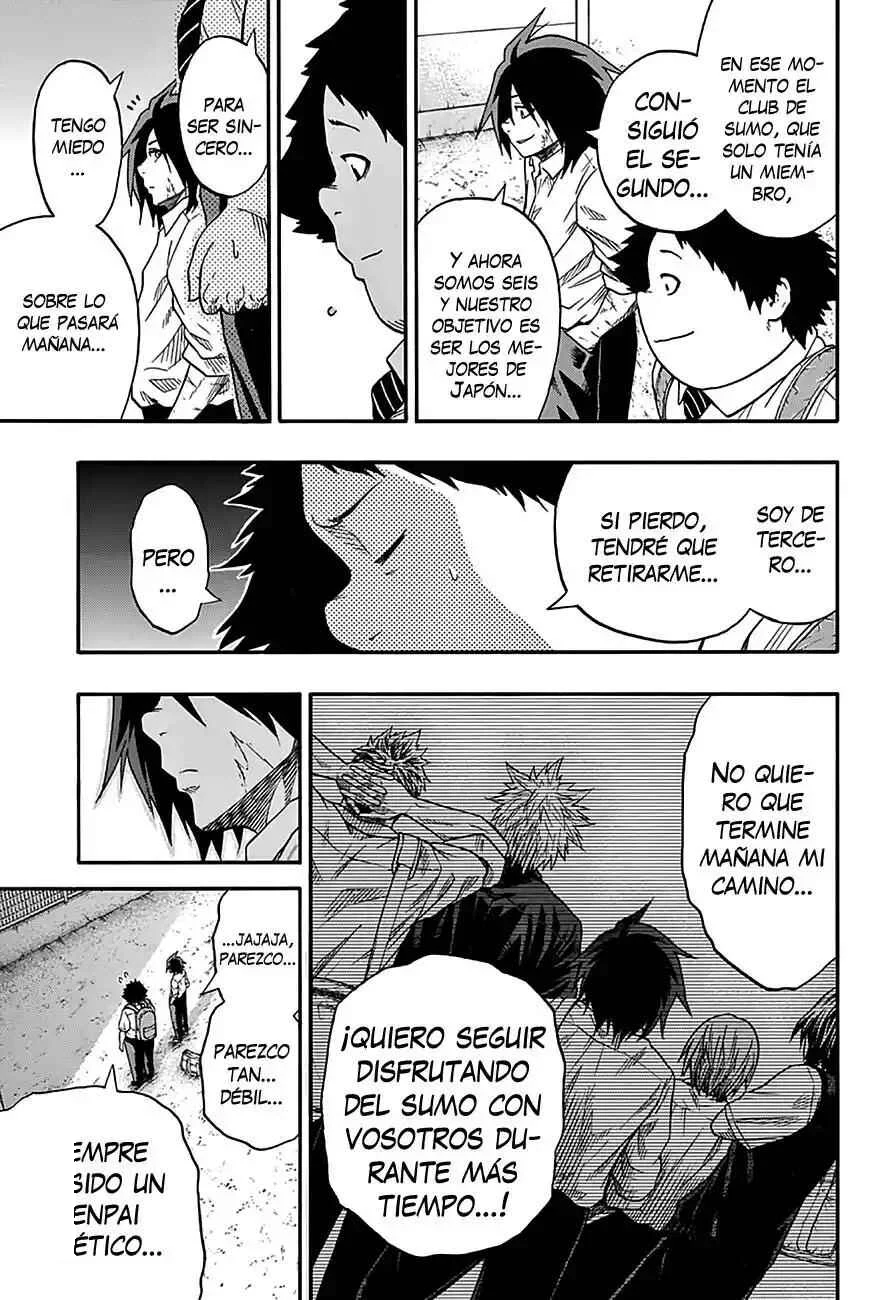 Hinomaru Sumo Capítulo 47: Desde el ring inicial - Page 15