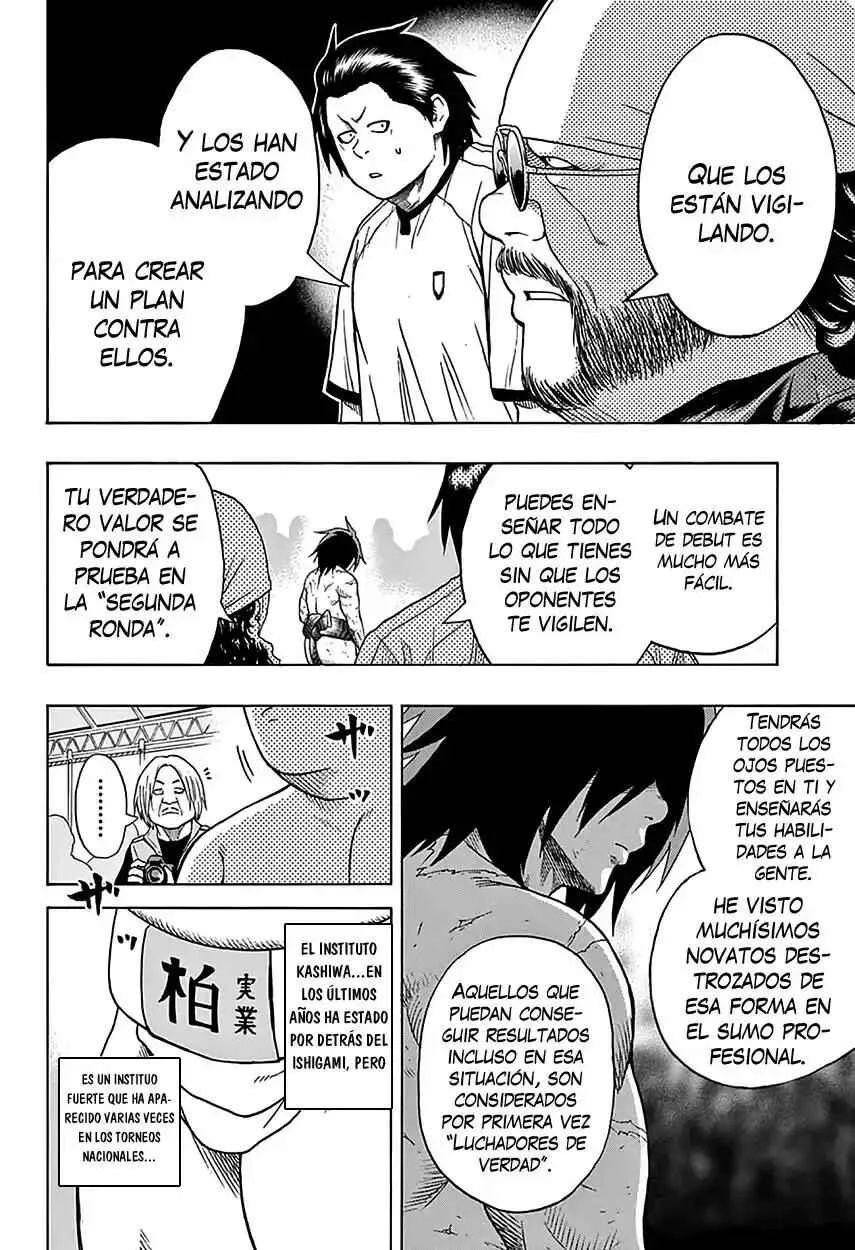 Hinomaru Sumo Capítulo 48: luchador de verdad o no - Page 8