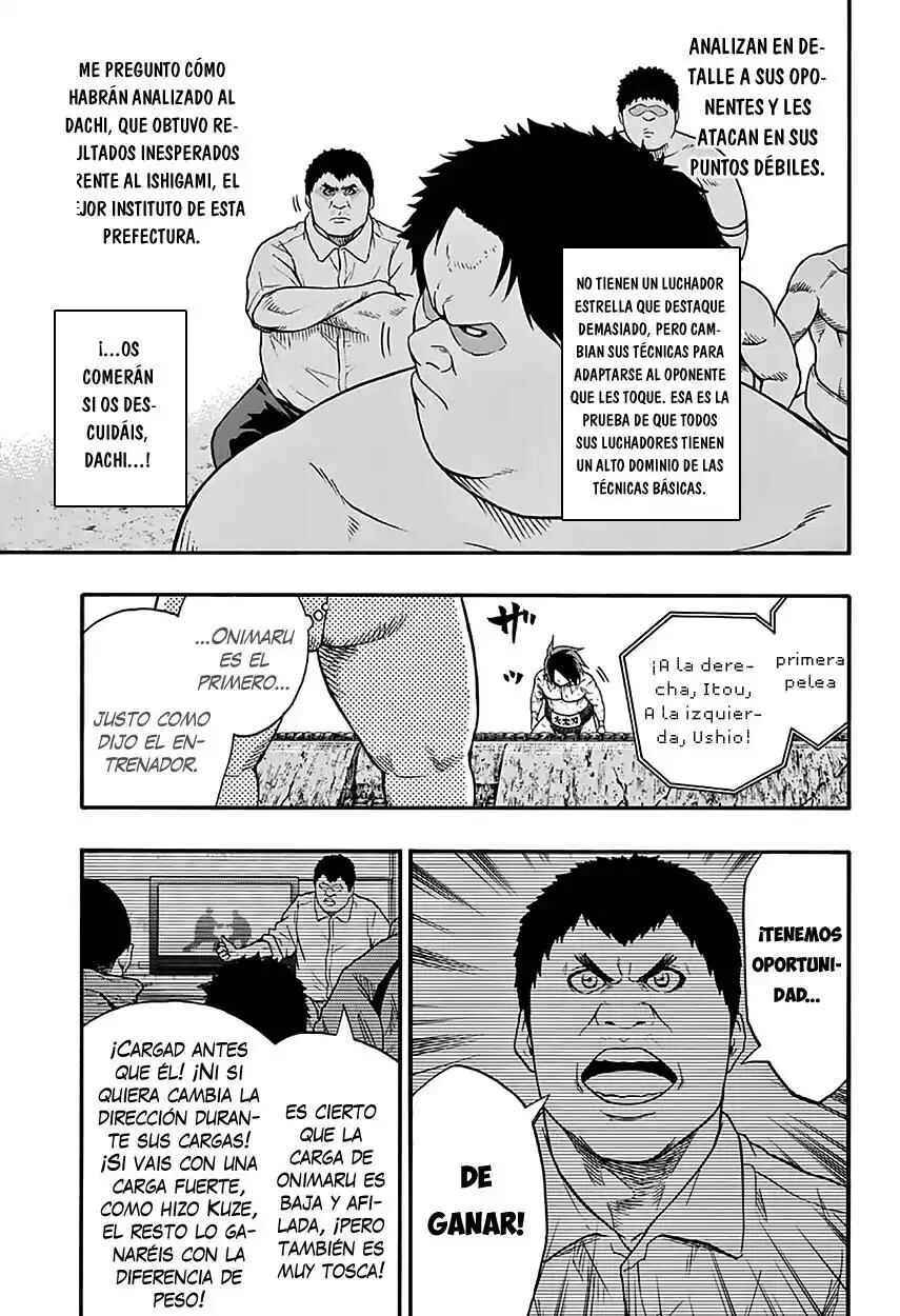 Hinomaru Sumo Capítulo 48: luchador de verdad o no - Page 9