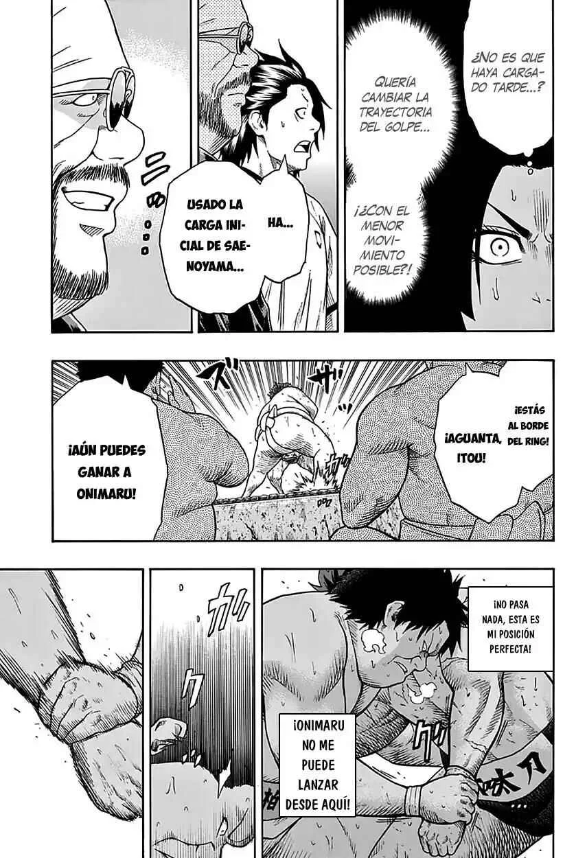 Hinomaru Sumo Capítulo 48: luchador de verdad o no - Page 13