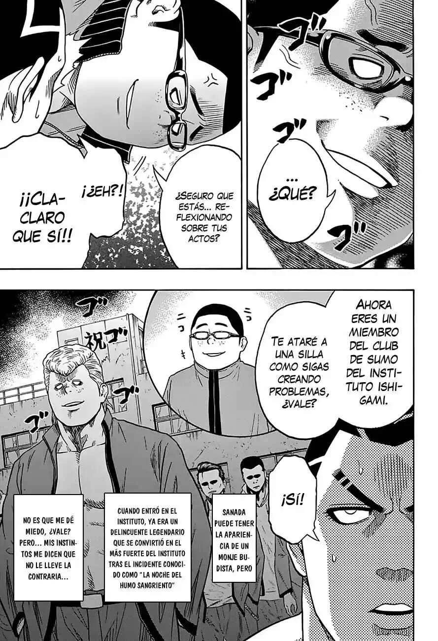 Hinomaru Sumo Capítulo 49: ¡¡Expectativas superadas!! - Page 3